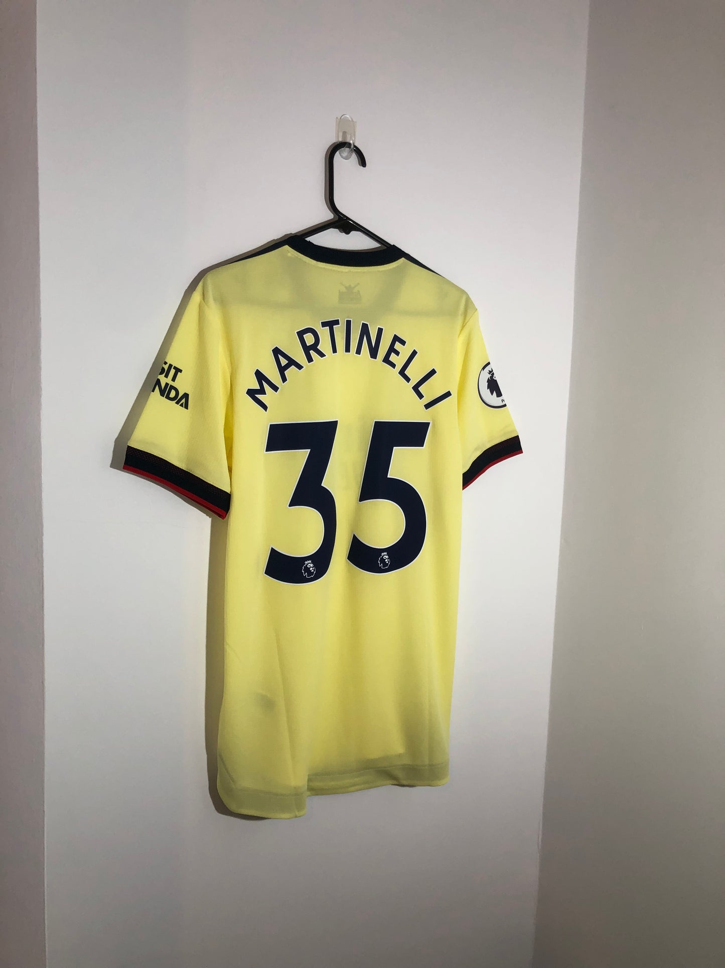 Martinelli #35 Arsenal 2021/22 Authentic Medium Away Shirt Adidas BNWT GM0219