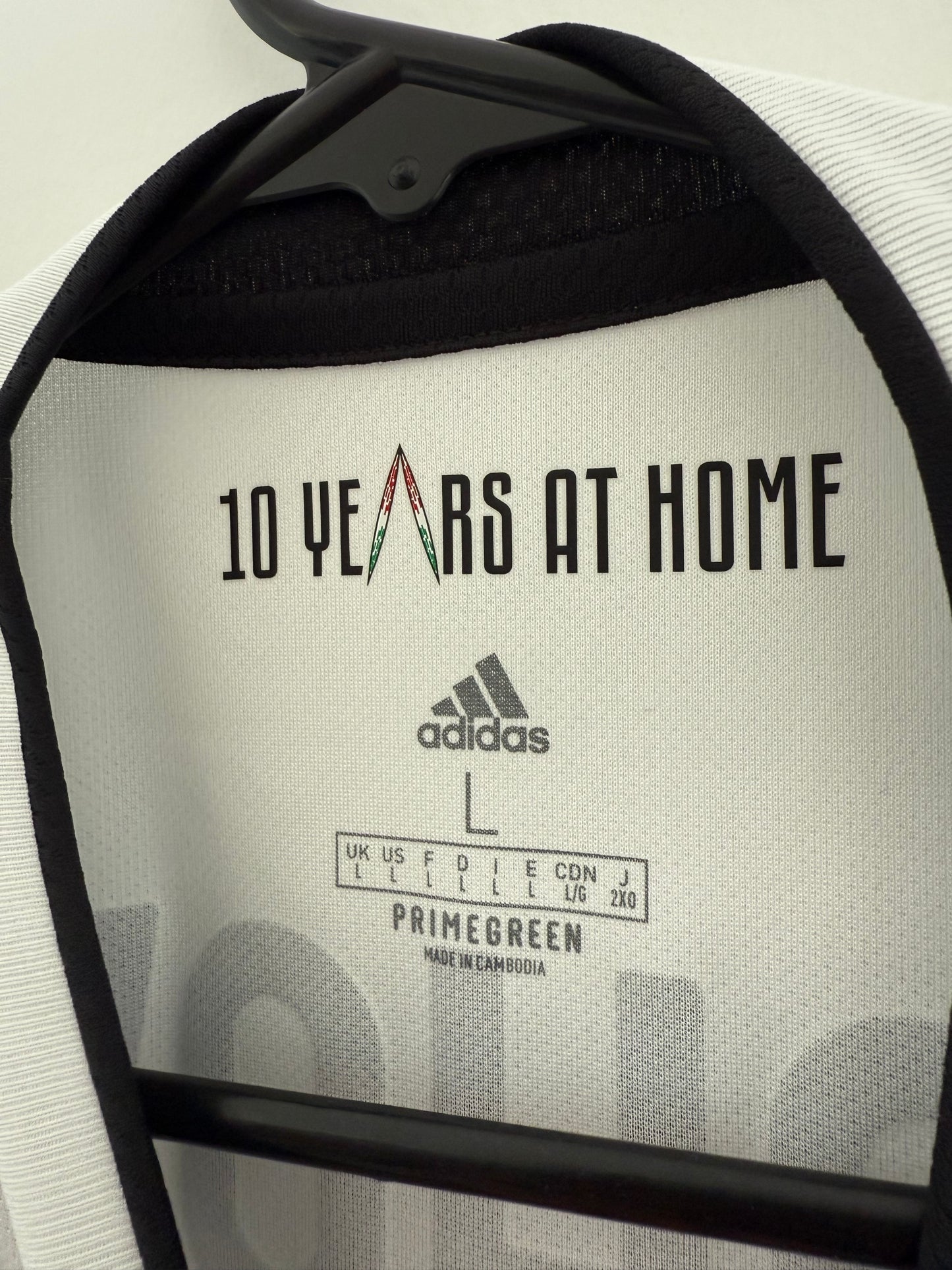 Juventus Vlahovic #7 2021/22 Large Home Shirt Adidas Excellent Condition GS1442