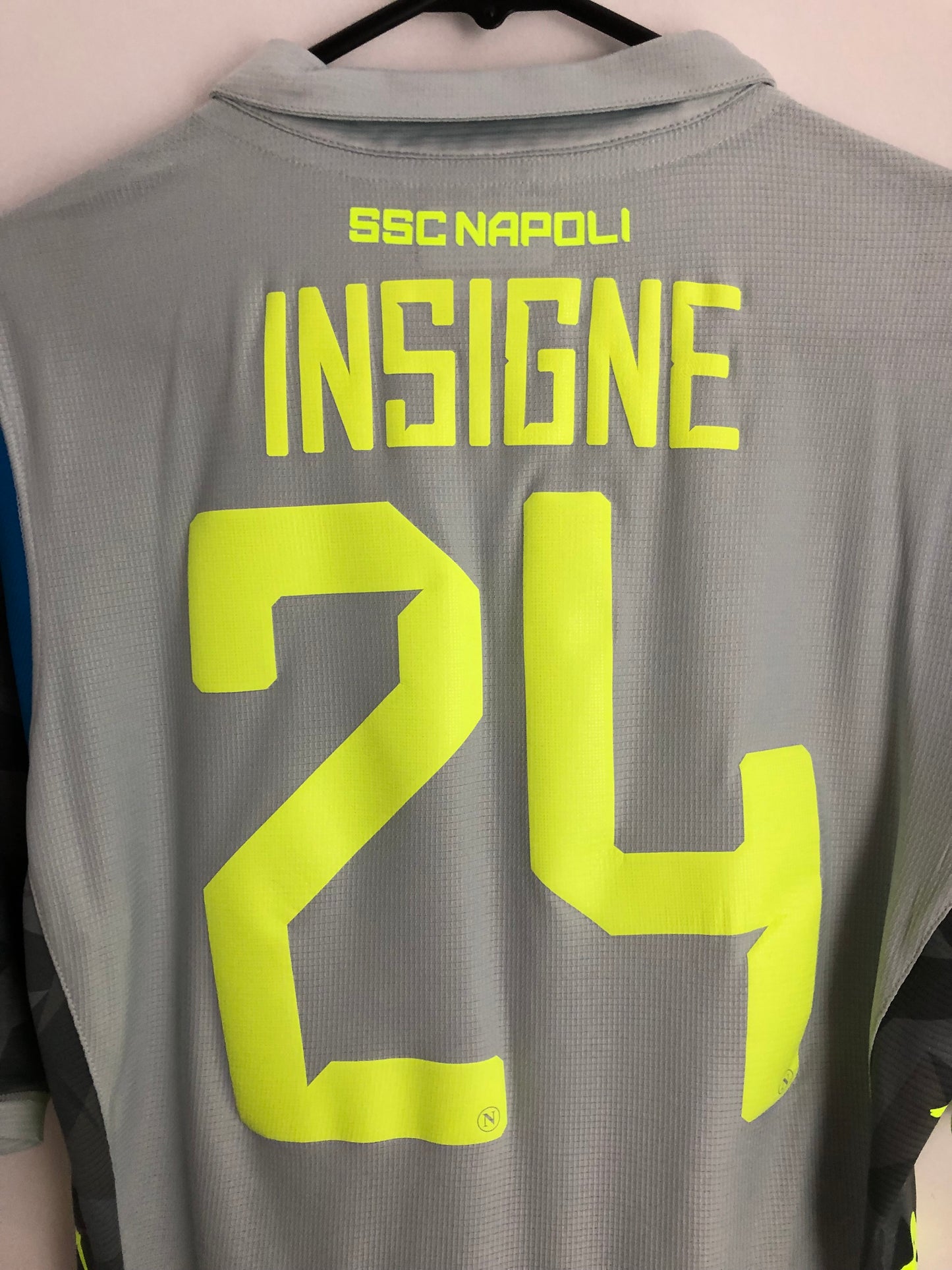 Insigne #24 Napoli 2018/19 Kappa Large 3rd Shirt BNWT 3032vw0