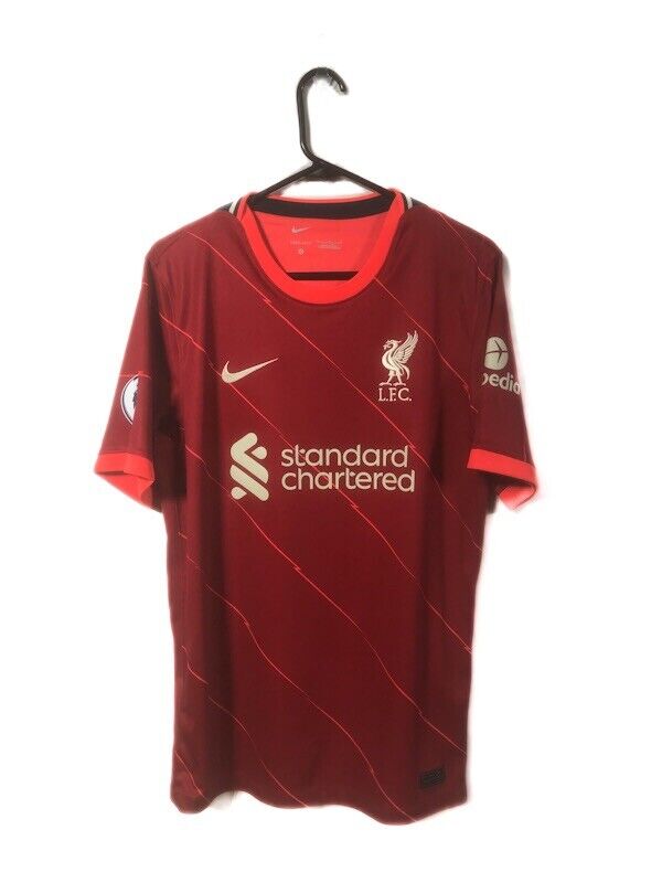 Tsimikas 21 Liverpool Medium 2021 22 Home Shirt Excellent Condition DB2560 688