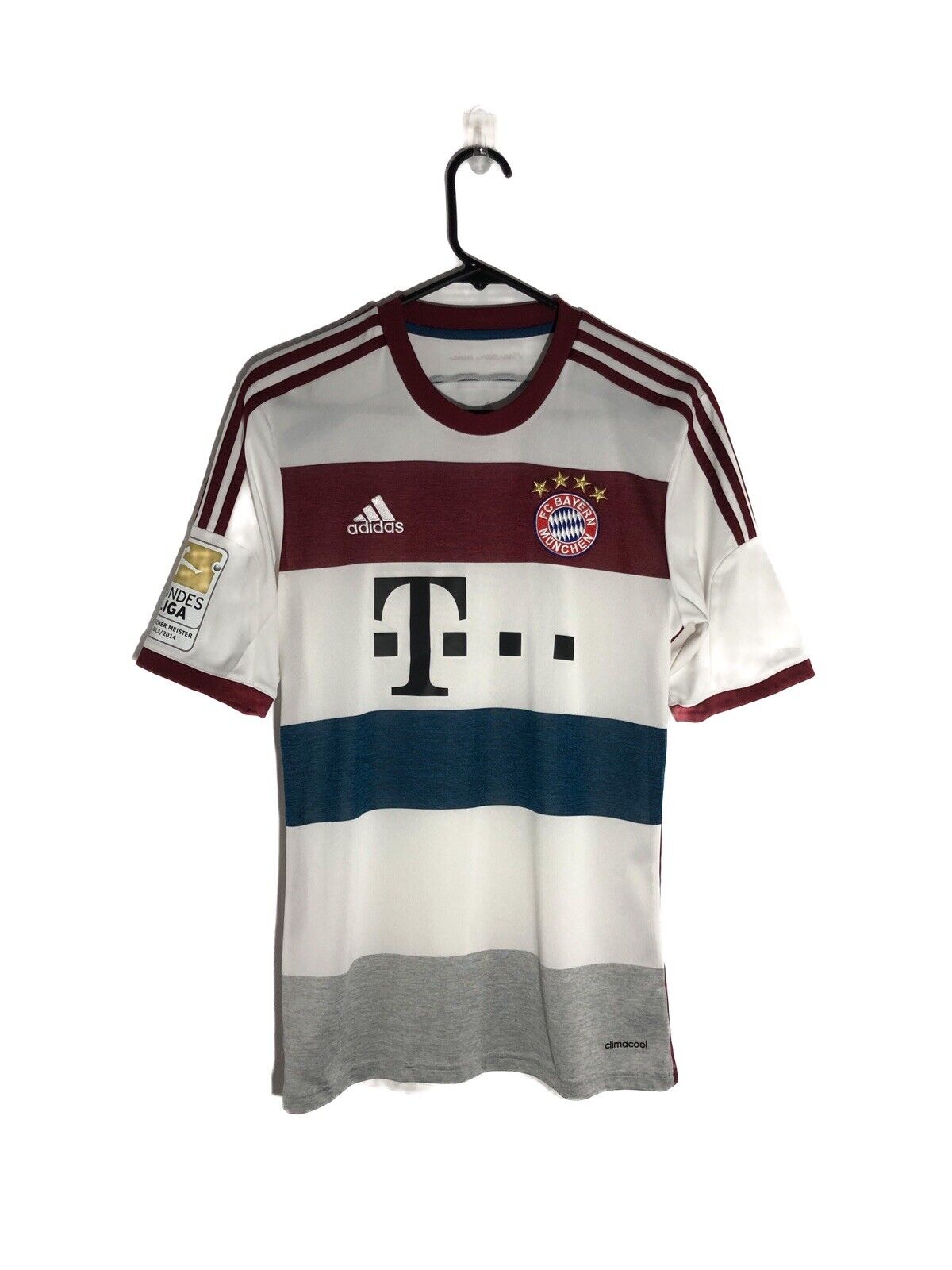 Bayern Munich 2014 15 Small Away Shirt Adidas Excellent Condition F48414