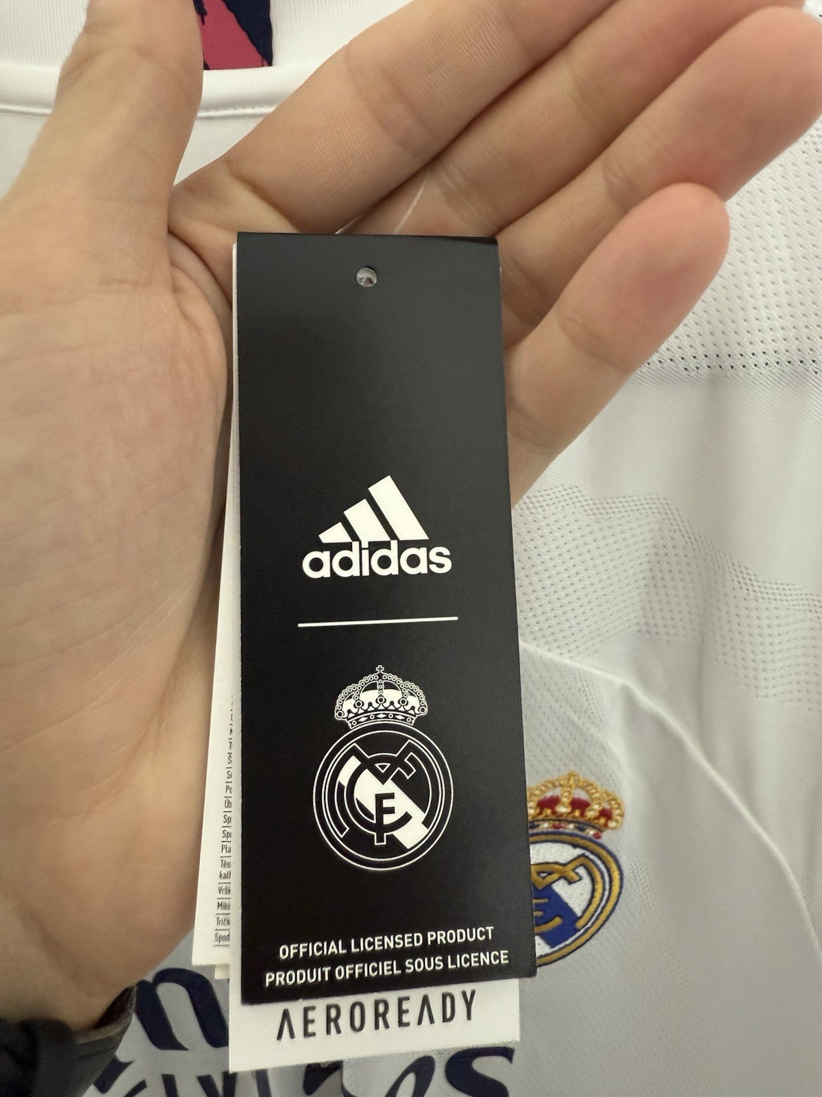 Real Madrid Carvajal #2 2020/21 XL L/S Home LS Shirt BNWT FQ7473
