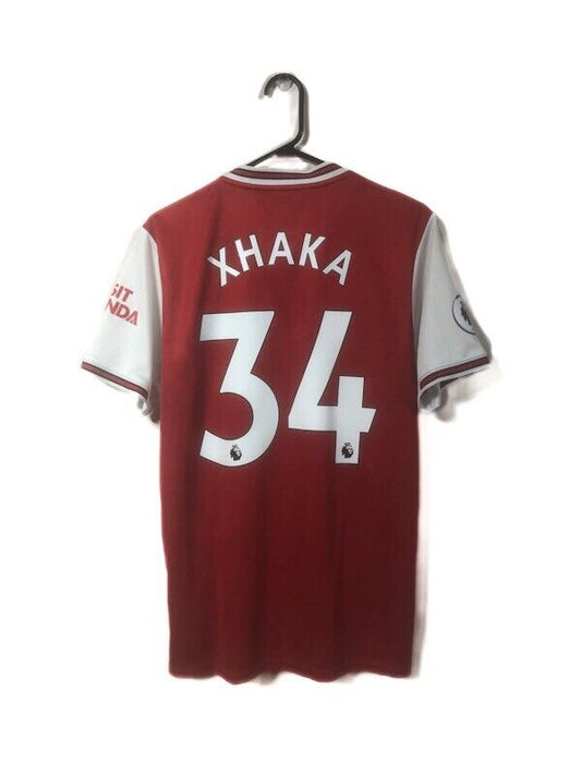 Xhaka #34 Arsenal 2019/20 Medium Home Football Shirt Excellent Condition EH5637