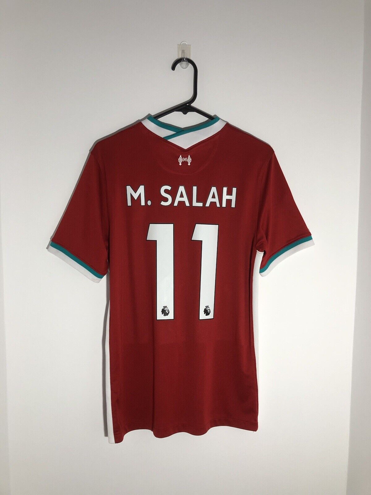 M Salah 11 Liverpool Medium 2020 21 Home Shirt Excellent Condition Cz2636 687