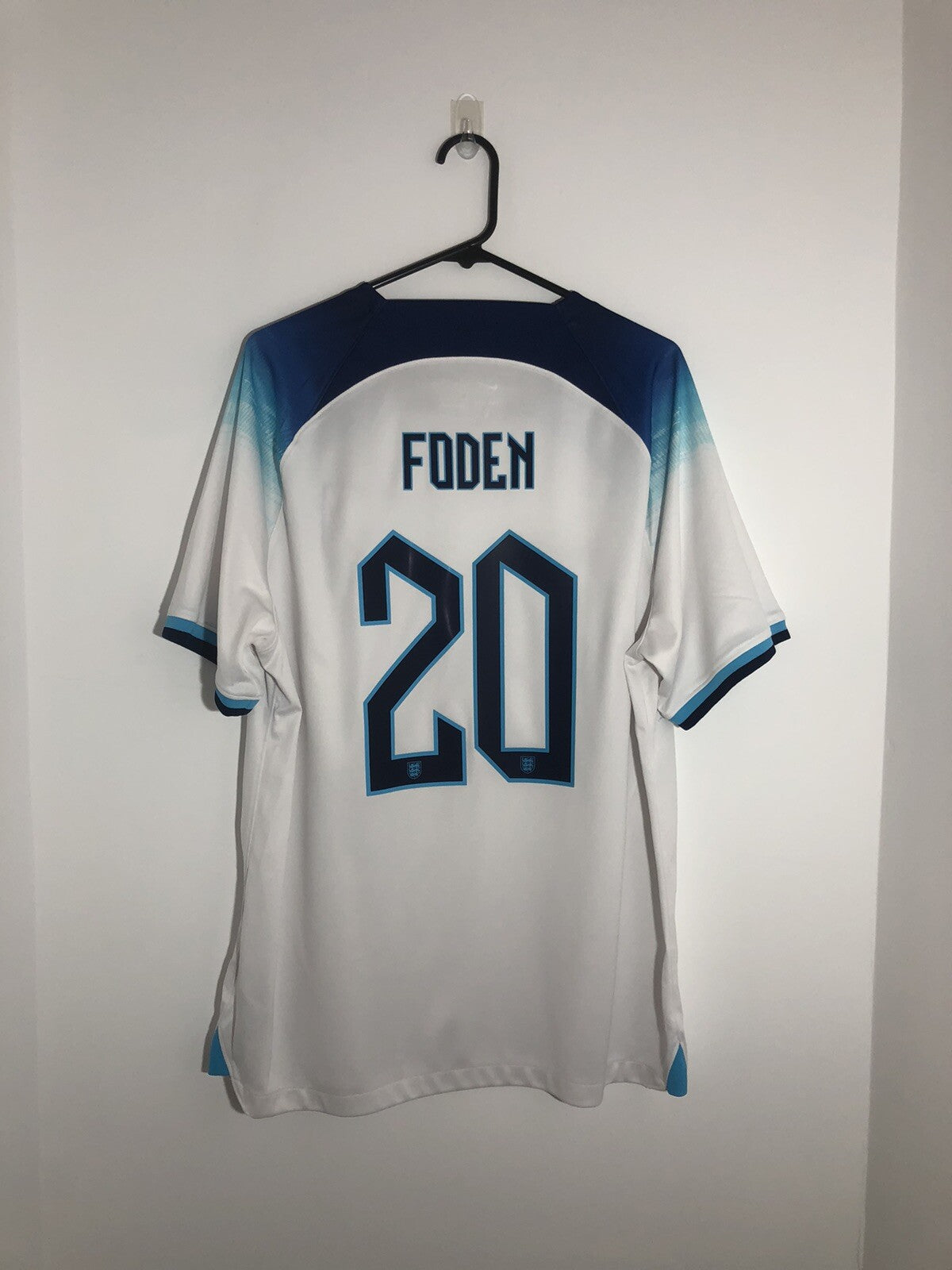 England Foden #20 2022 XL Home Shirt Excellent Condition DN0687-100