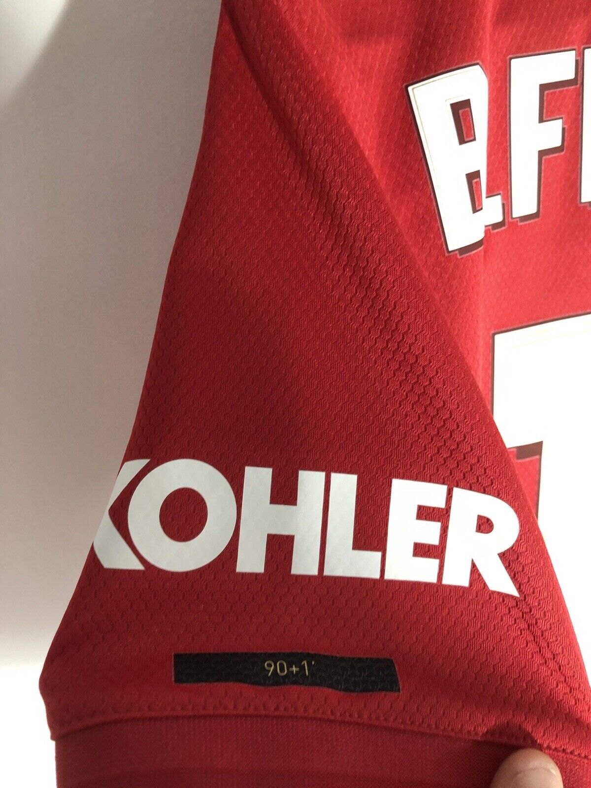 B Fernandes 18 Manchester United Small 2019 20 Home Shirt Excellent Cond Ed7386