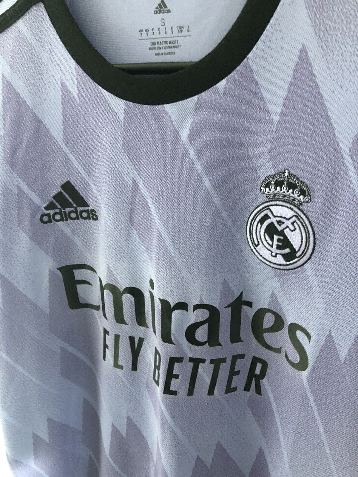Kroos 8 Real Madrid 2022 23 Away Small Shirt Adidas Excellent Condition H18489