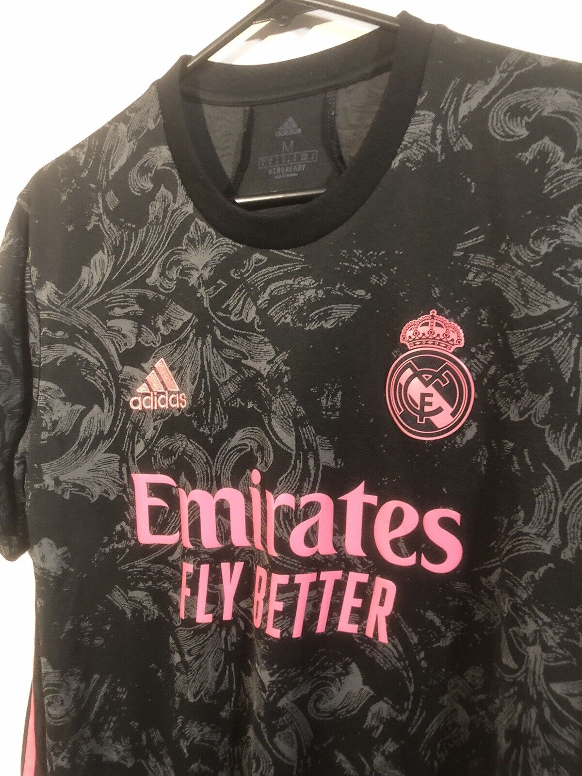 Vinicius Jr #20 Real Madrid 2020/21 Medium Away Football Shirt Jersey BNWT