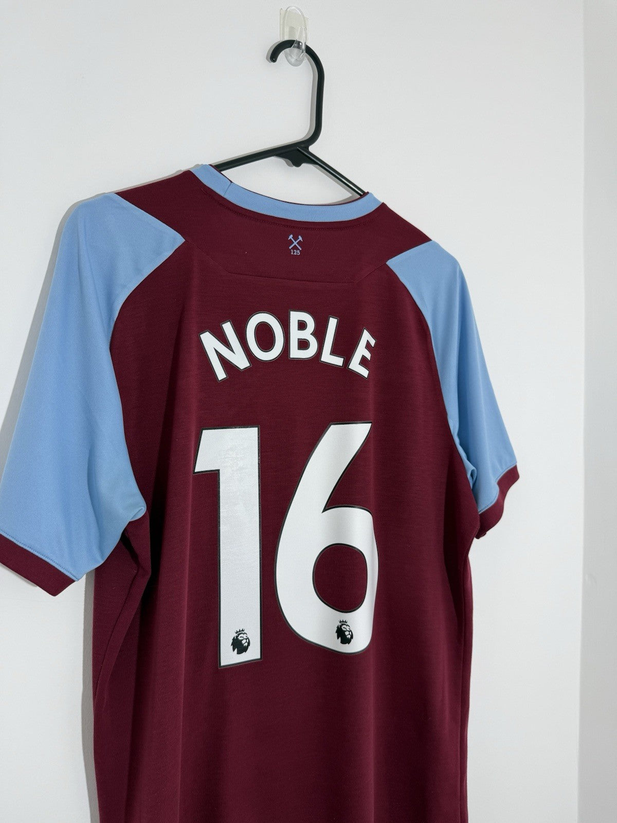 West Ham United Noble #16 2020/21 Large Home Shirt Umbro Excellent Condition