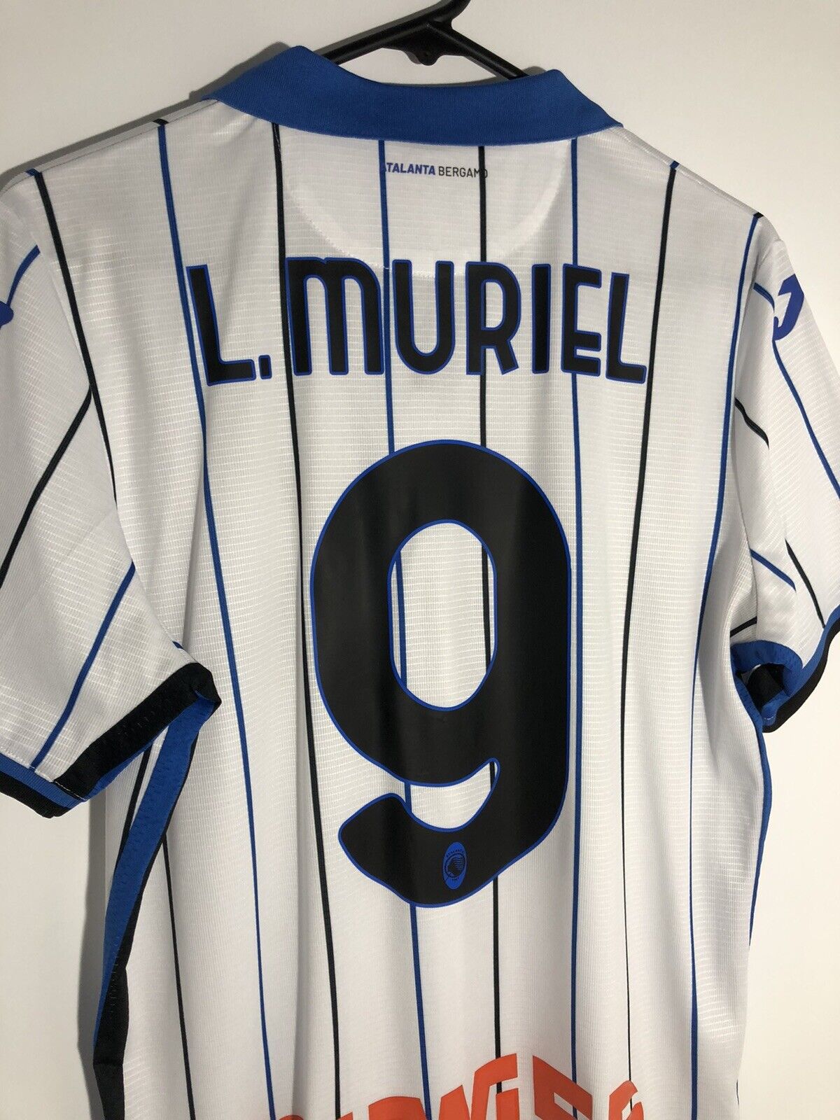 L. Muriel #9 Atalanta 2021/22 Medium Away Shirt Joma Excellent Condition
