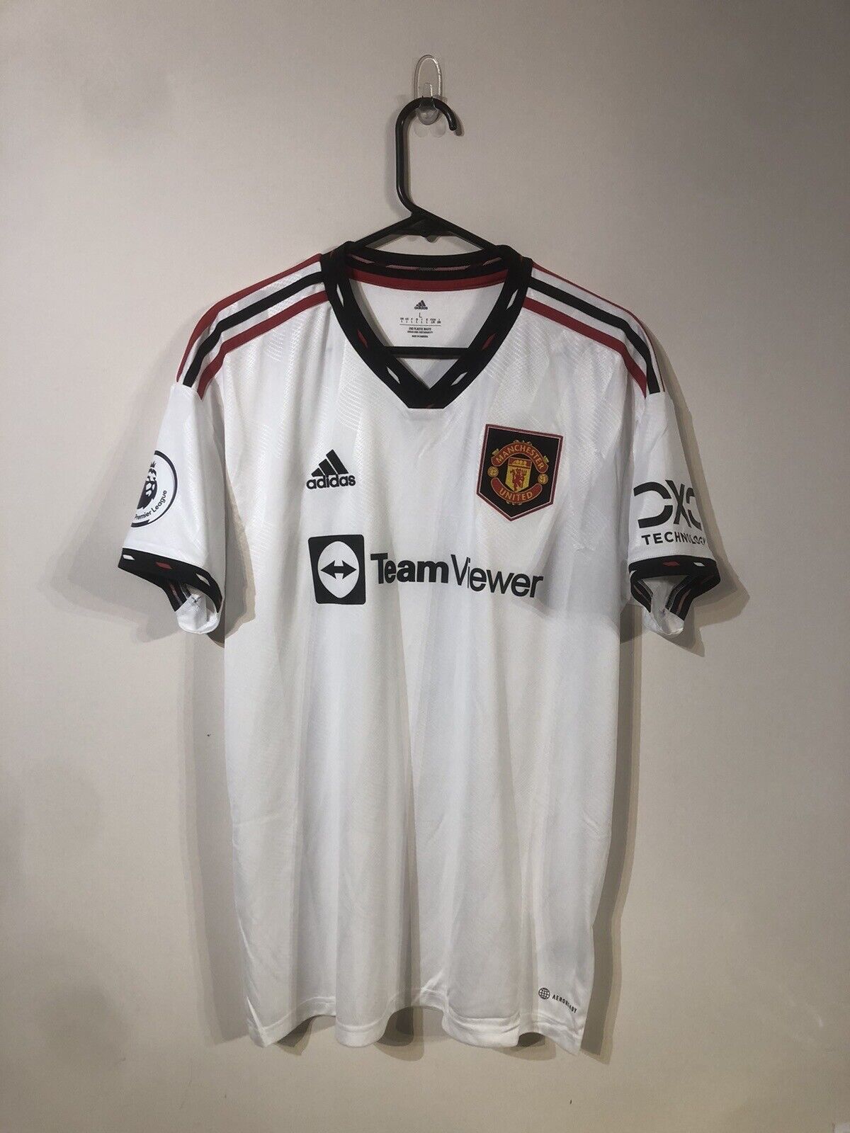 B. Fernandes #8 Manchester United 2022/23 Away Large Shirt Adidas BNWT
