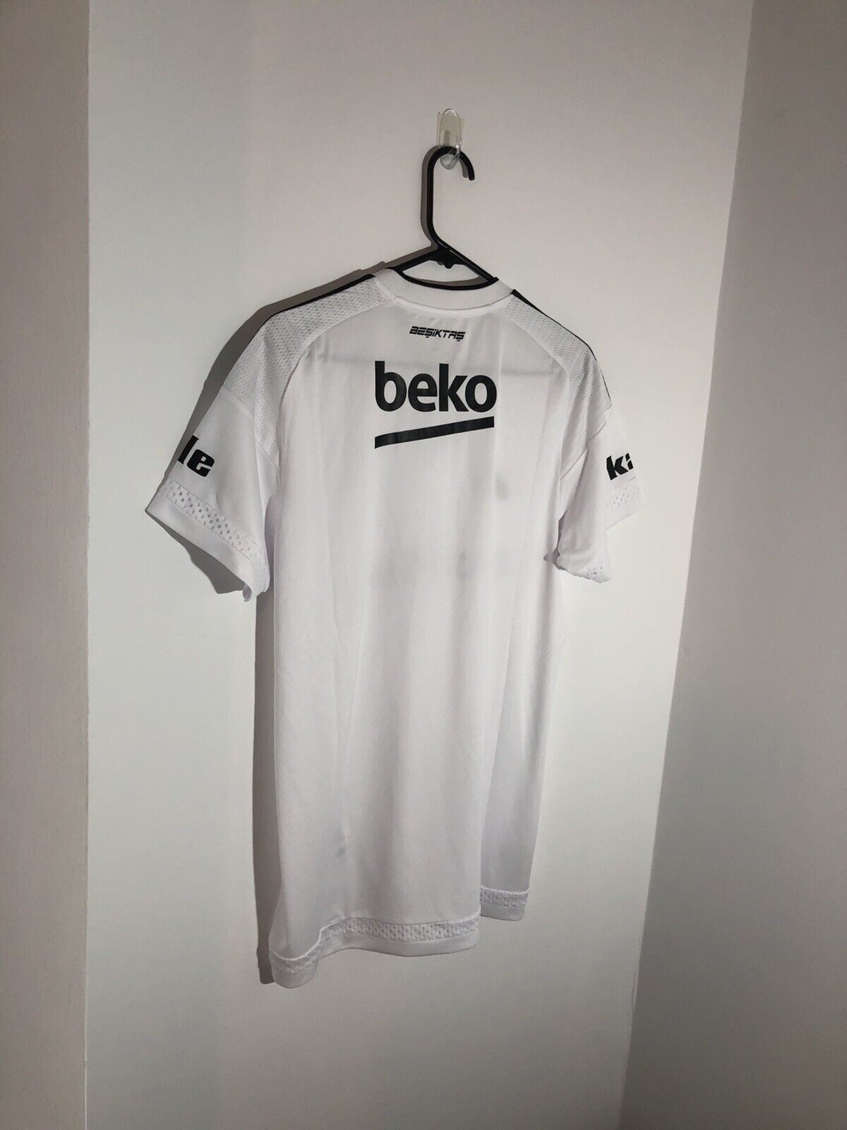 Besiktas 2015 16 Large Home Football Shirt Adidas Excellent Condition An5920