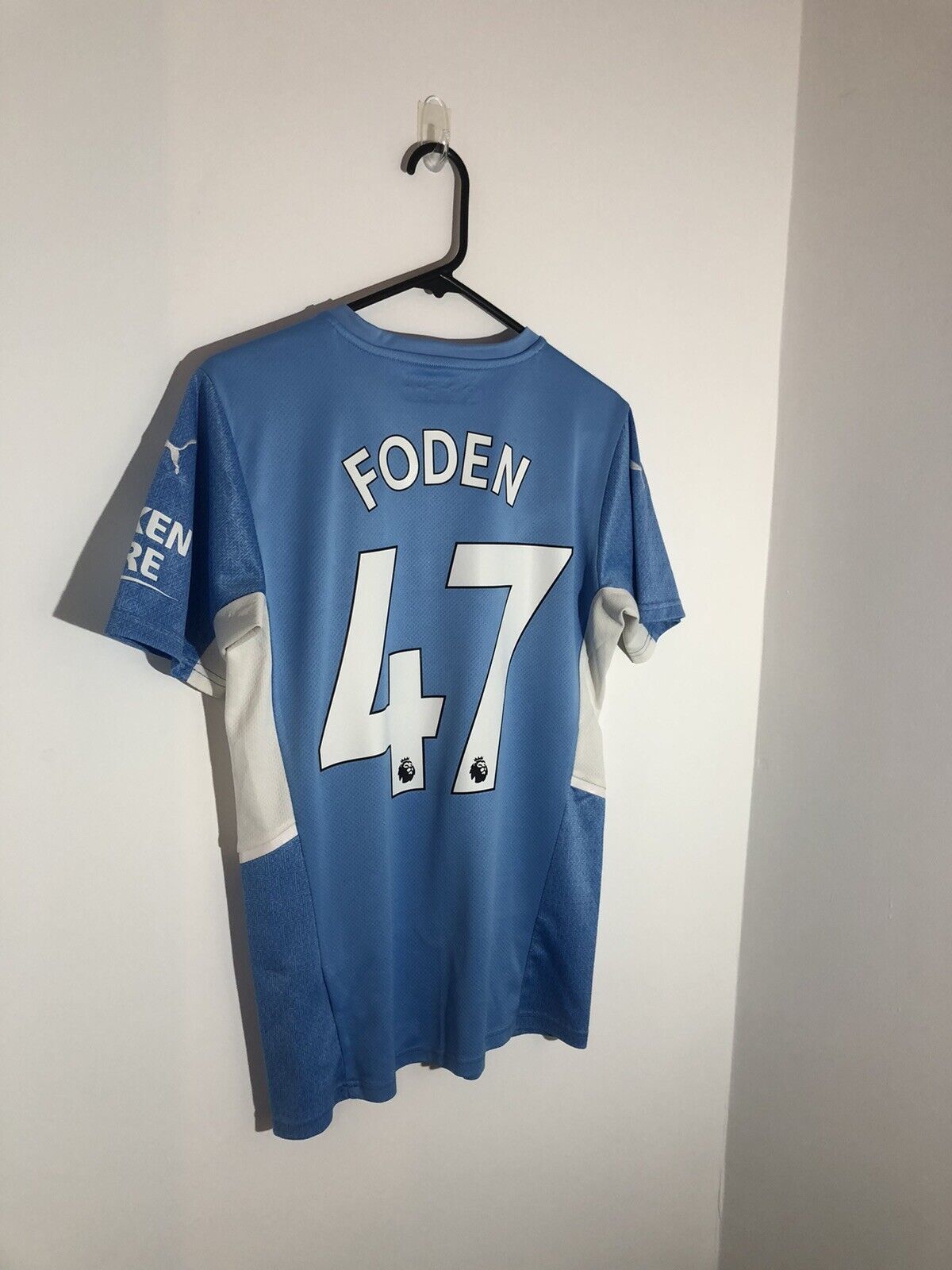 Foden 47 Manchester City 2021 22 Small Home Shirt Excellent Condition 759202 01