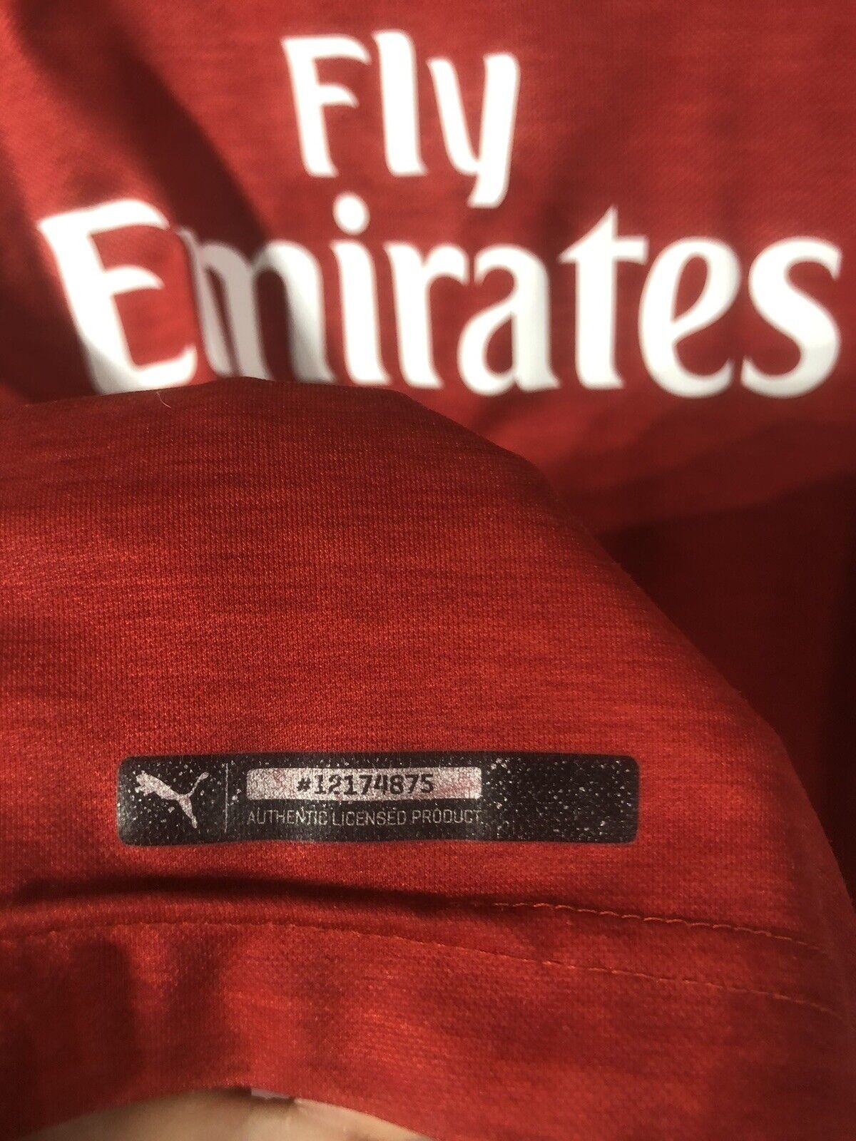 Ozil #10 Arsenal 2018/19 XL Home Football Shirt Puma Good Condition 753209-12