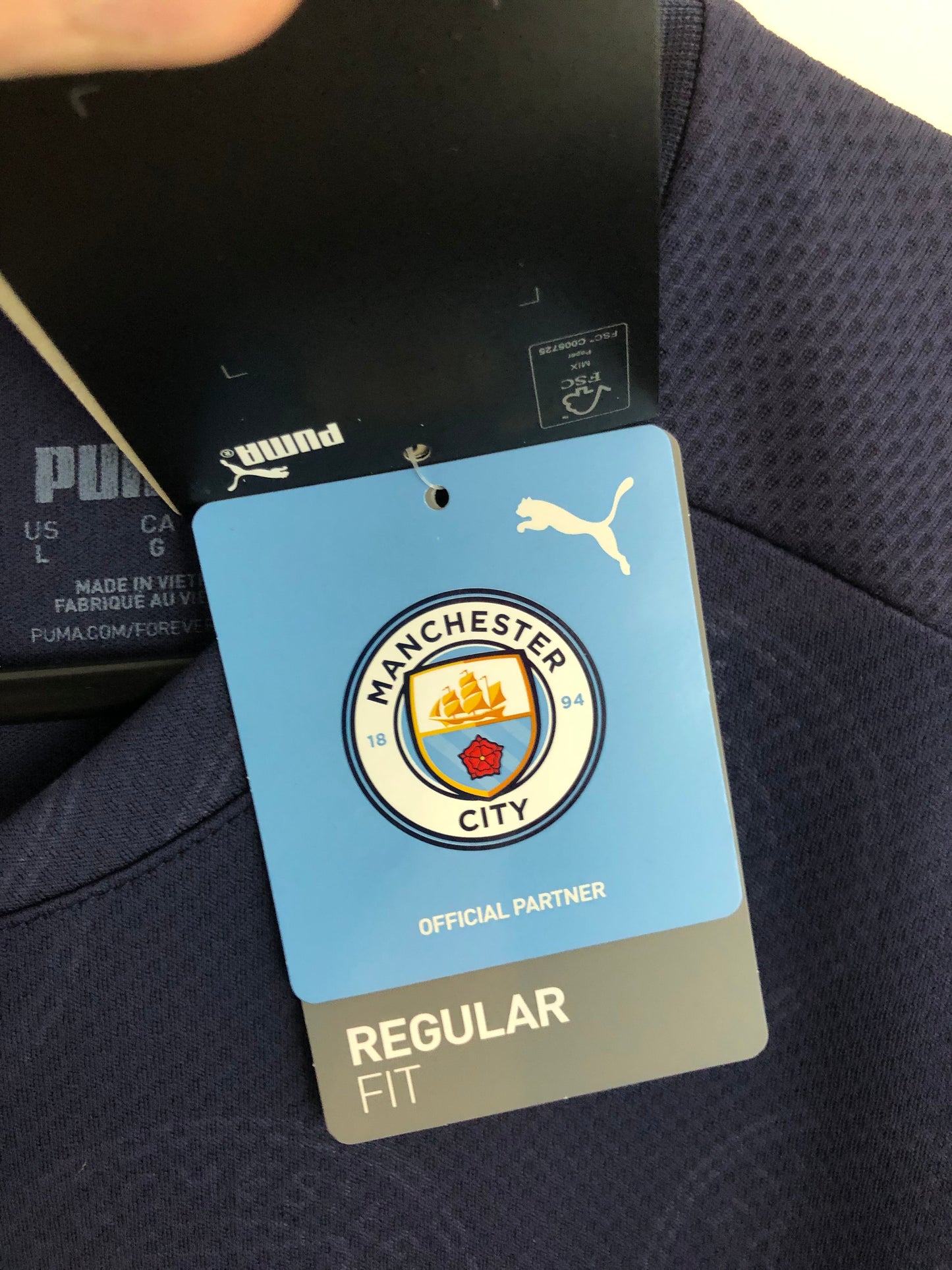 De Bruyne #17 Manchester City 2021/22 Large 3rd BNWT 759219 03