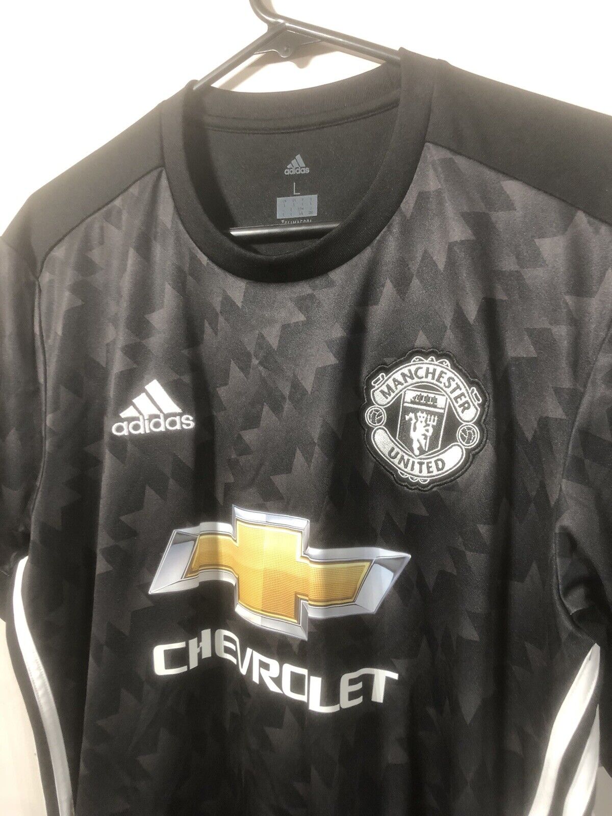 Carrick #16 Manchester United 2017/18 Away Large Shirt Excellent Condition