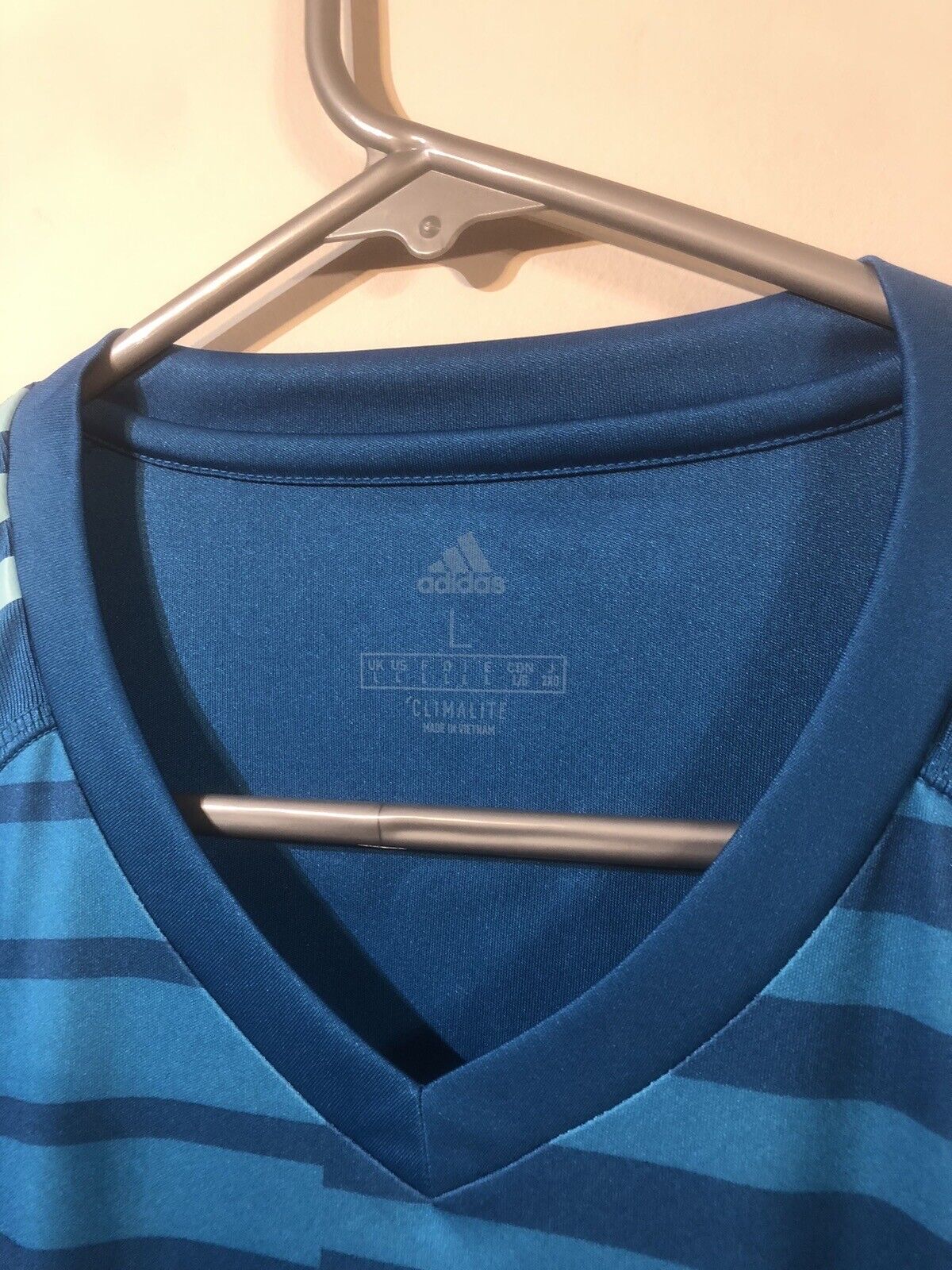 Courtois #25 Real Madrid 2018/19 Away Goalkeeper Large Shirt Adidas BNWT