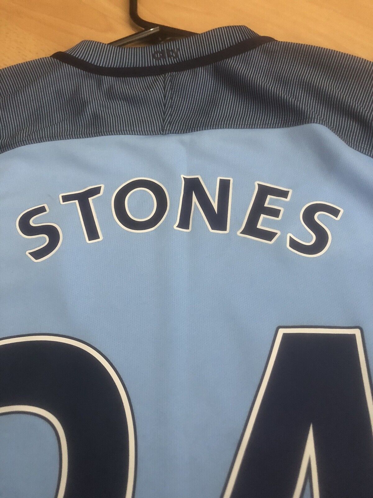 Stones 24 Manchester City 2016 17 Medium Home Excellent Condition 776907 489