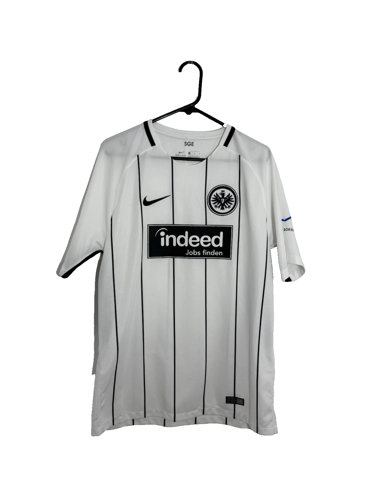 Eintracht Frankfurt 2017/18 Large Home Shirt Excellent Condition
