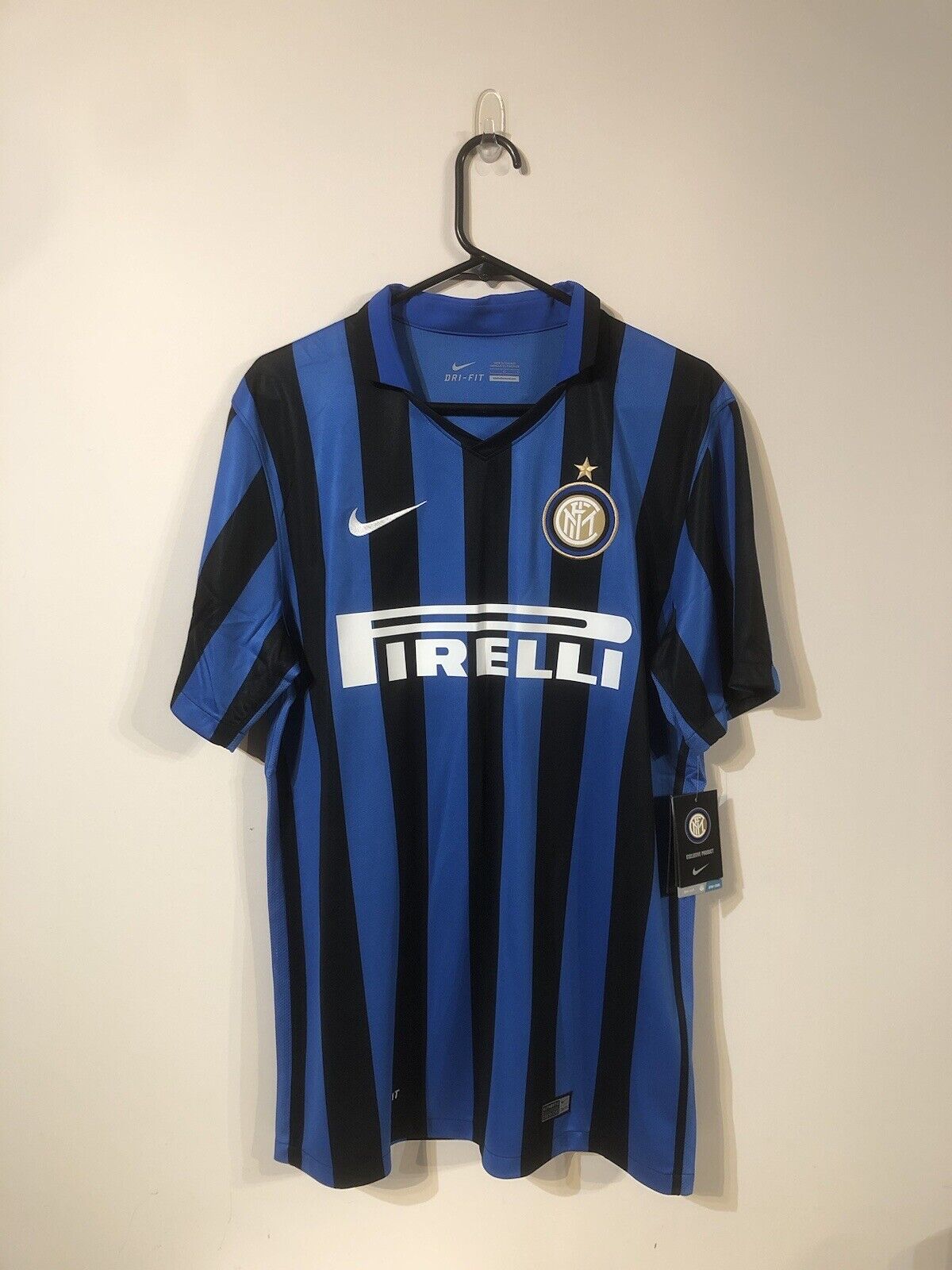 Telles #12 Inter Milan 2015/16 Home Large Football Shirt Nike BNWT