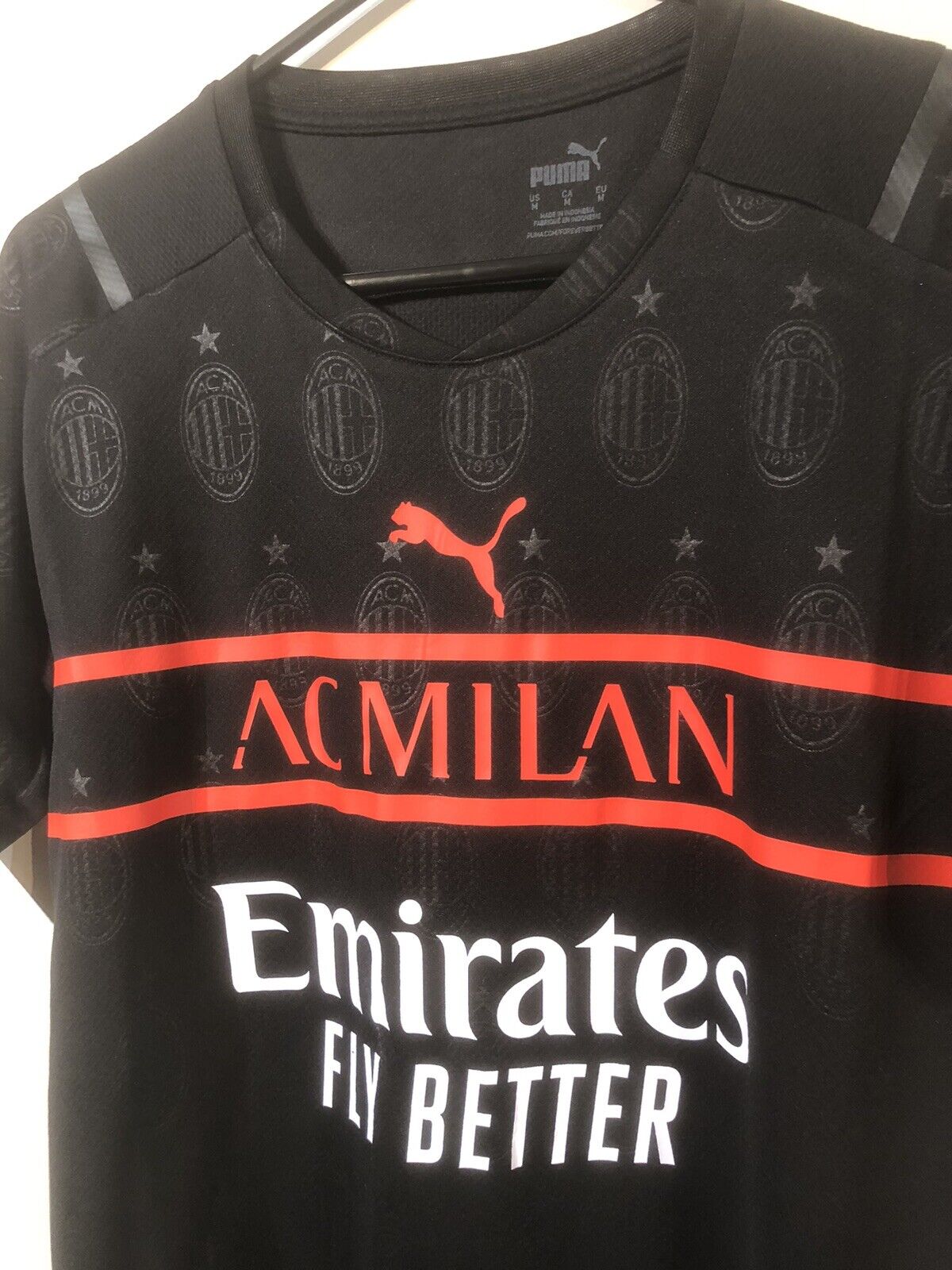 Theo #19 AC Milan Medium 2021/22 3rd Football Shirt Puma BNWT