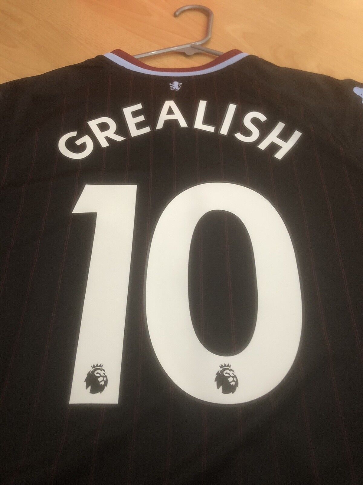 Grealish 10 Aston Villa 2020 21 XL Away Shirt Kappa Excellent Condition