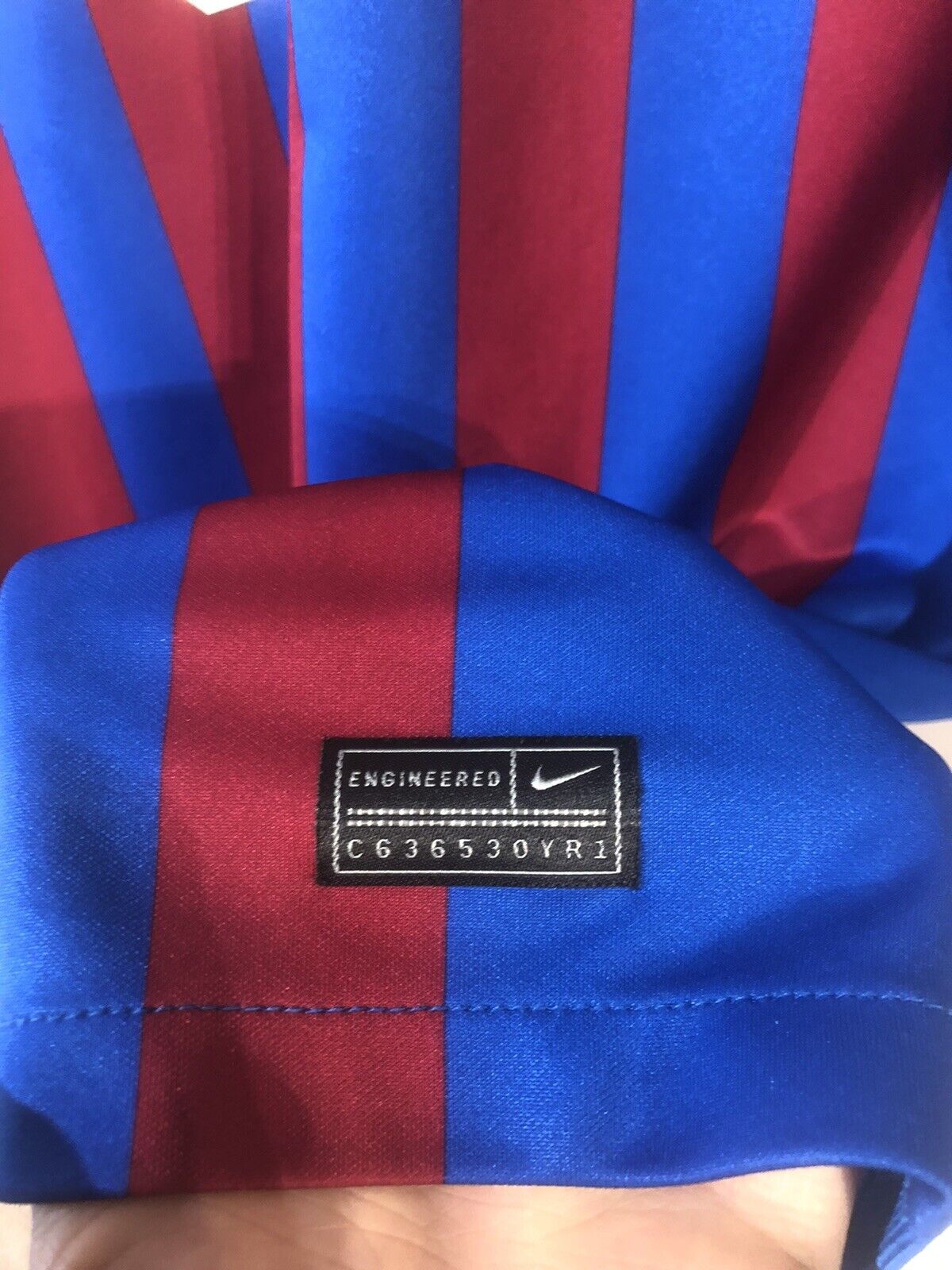 #5 (Busquets) Barcelona Medium 2021/22 Home Football Shirt Nike Good Condition