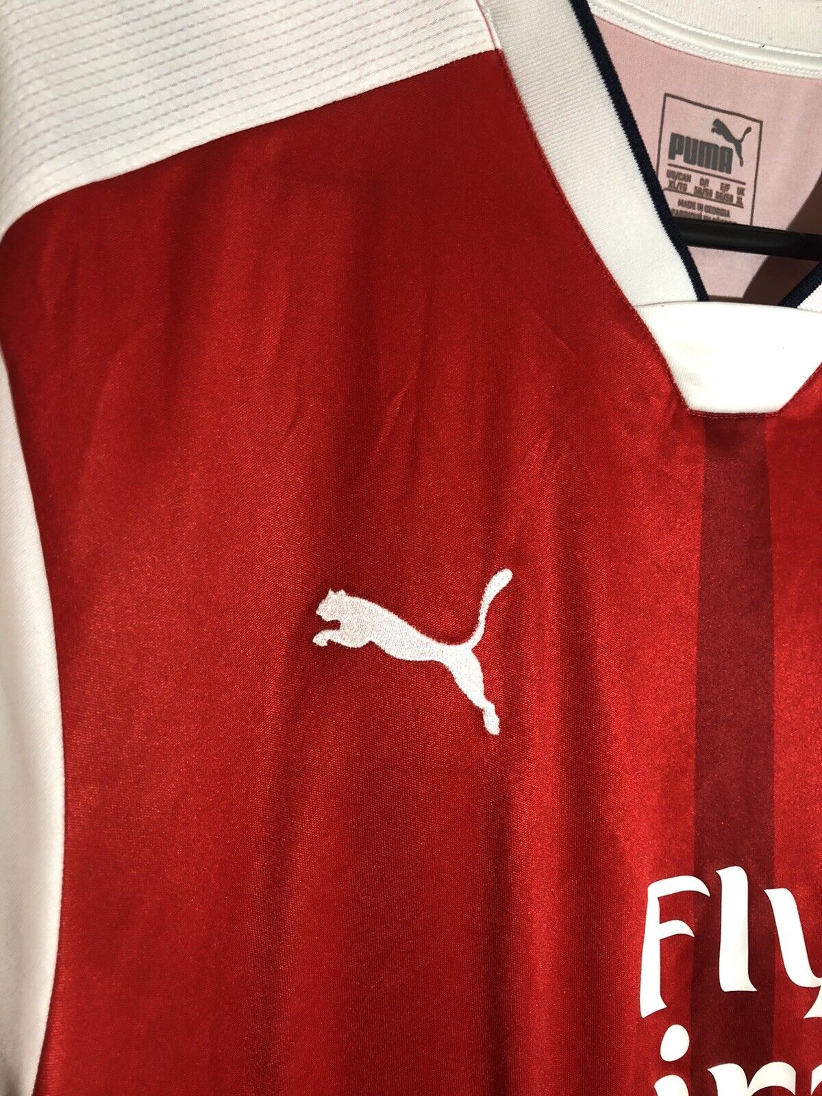Ramsey #8 Arsenal 2016/17 Xl Home Shirt Puma Very Good Condition 749712