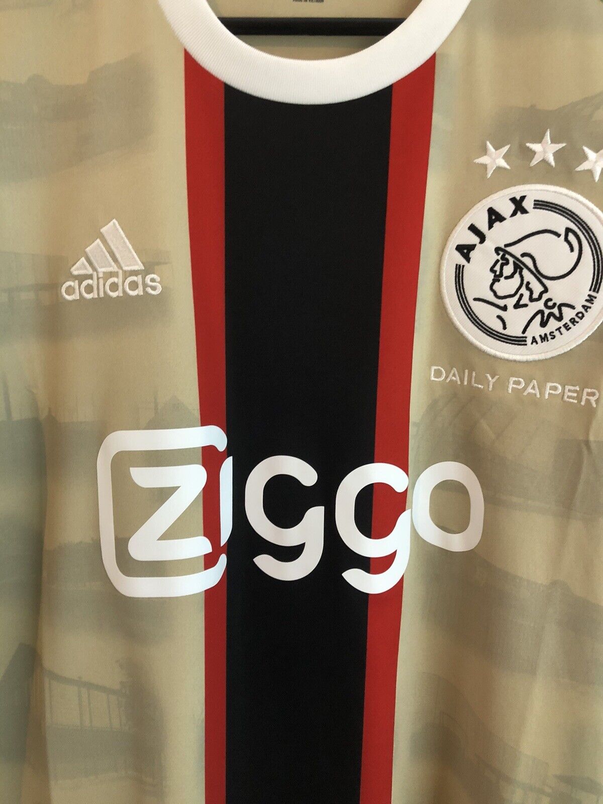 J Timber #2 Ajax Amsterdam Daily Paper Small 2021/22 3rd Excellent Condition HG1393