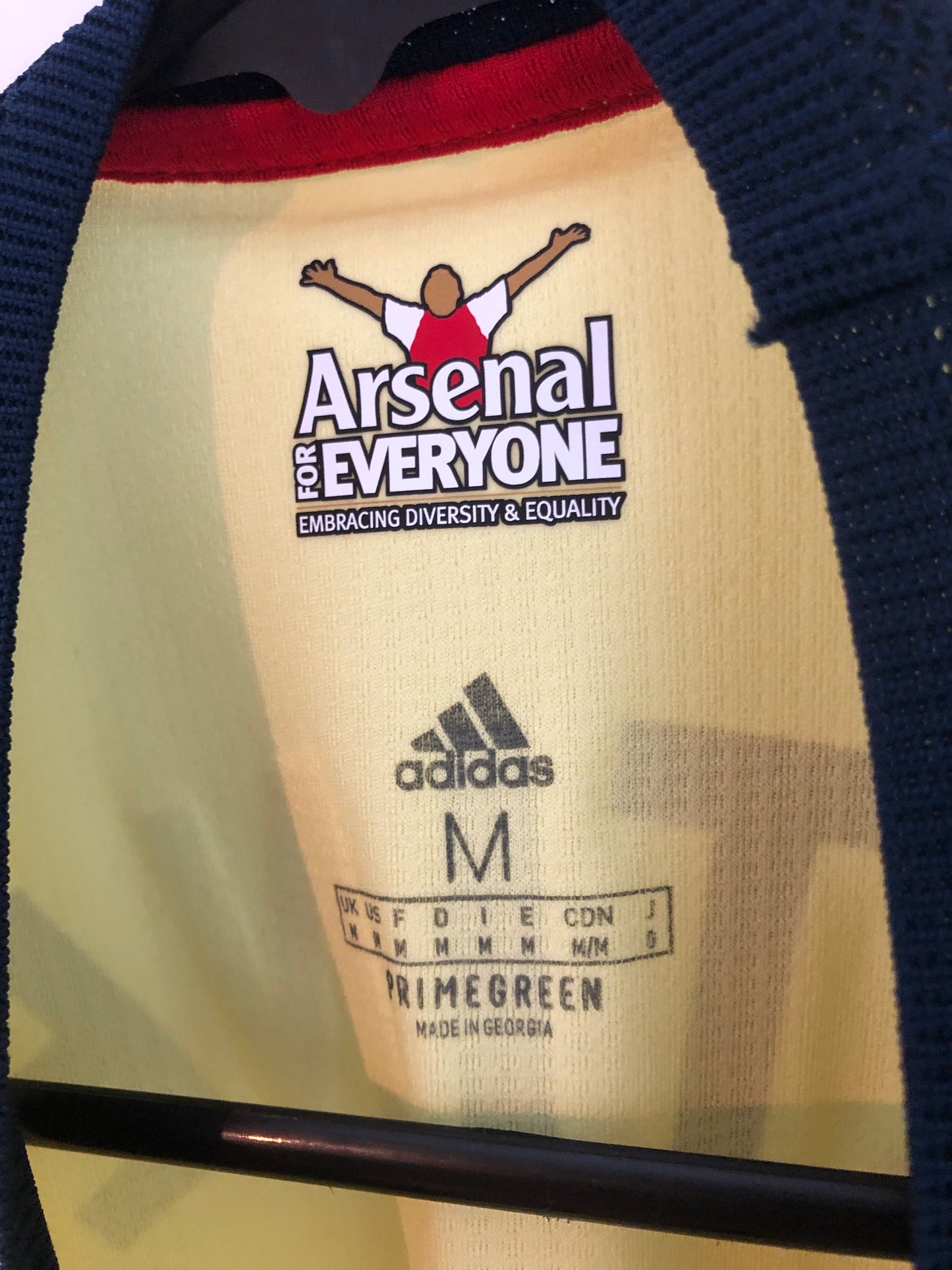 Martinelli #35 Arsenal 2021/22 Authentic Medium Away Shirt Adidas BNWT GM0219