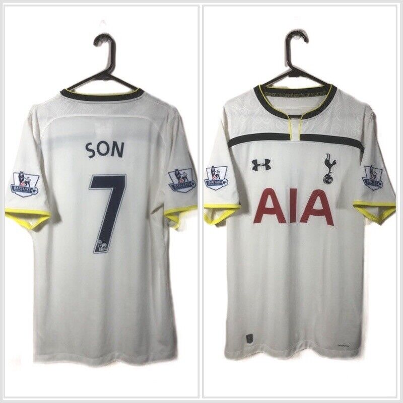 Son 7 Tottenham Hotspur 2014 15 Large Home Under Armour Excellent Condition