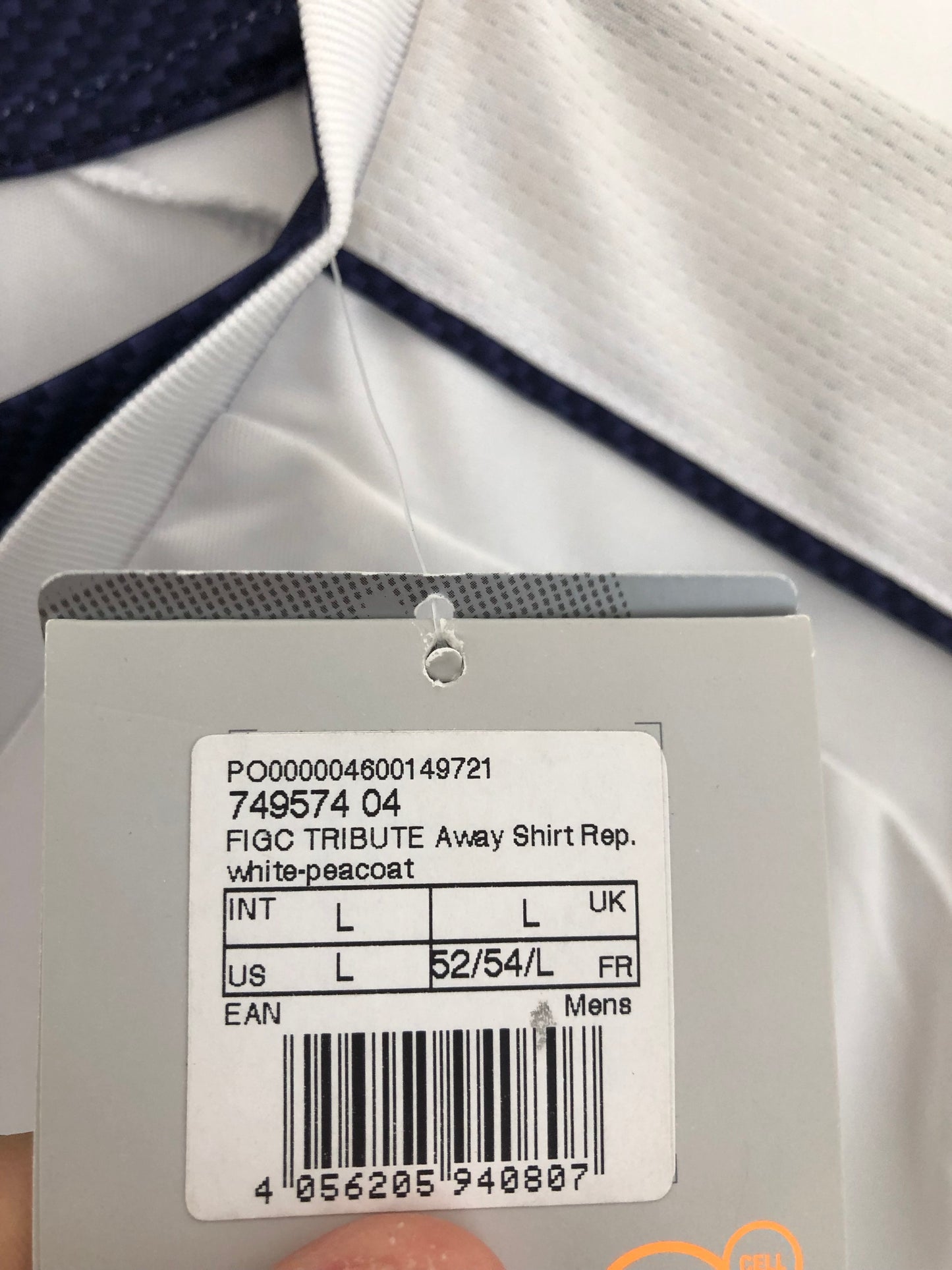 Chiellini #3 Italy 2018 Large Away Tribune Shirt BNWT 749574 04
