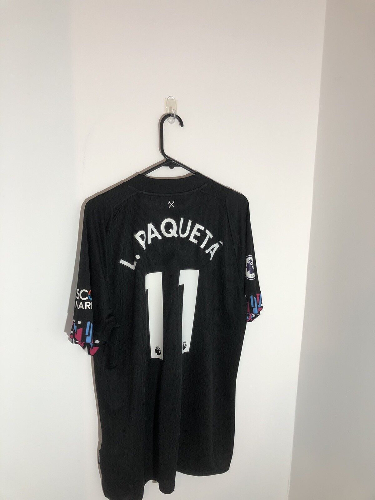 L Paqueta 11 West Ham United 2022 23 Xl Away Umbro Excellent Condition
