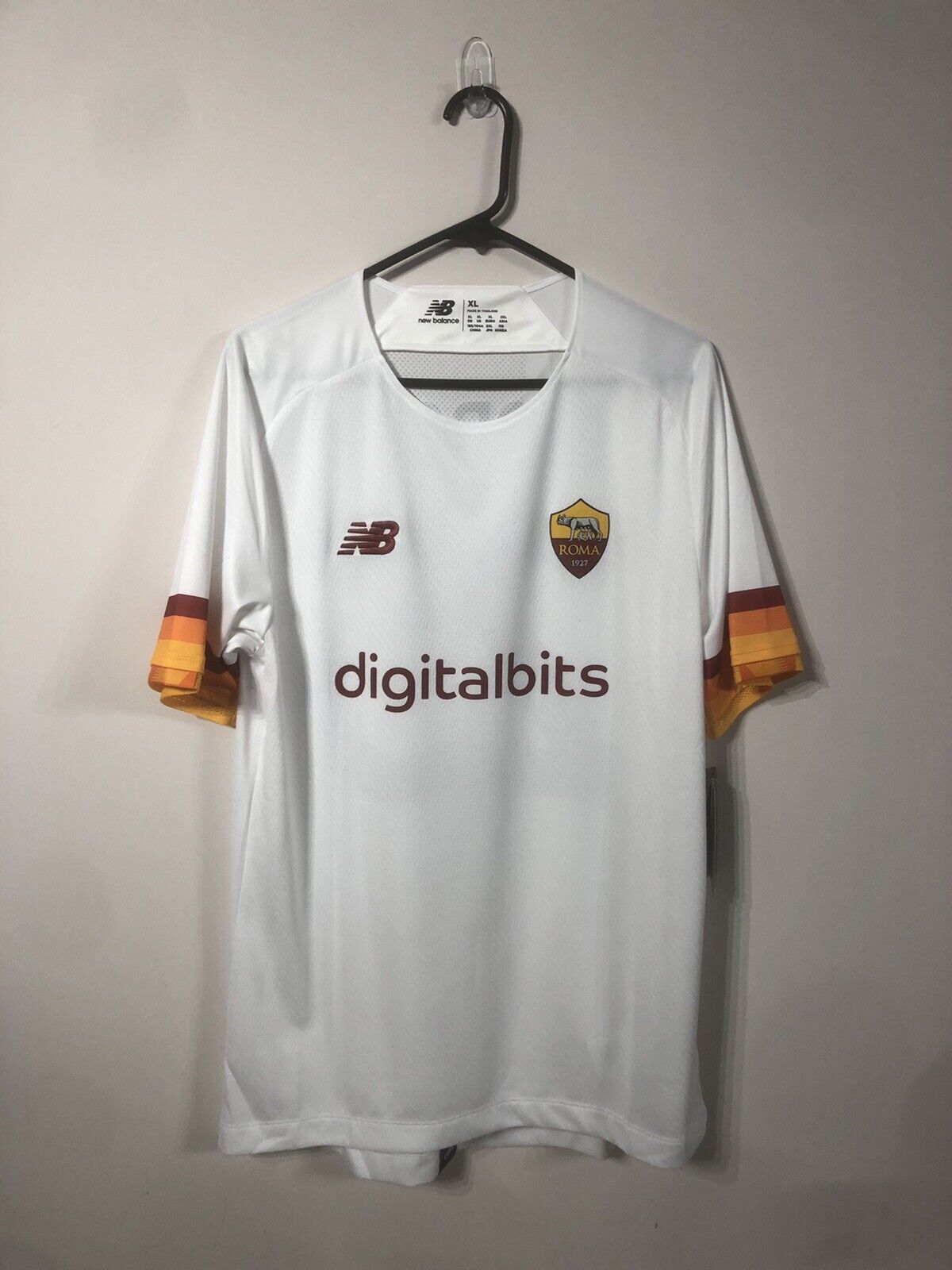 Mancini #23 AS Roma Away 2021/22 XL Authentic Pro Shirt New Balance BNWT