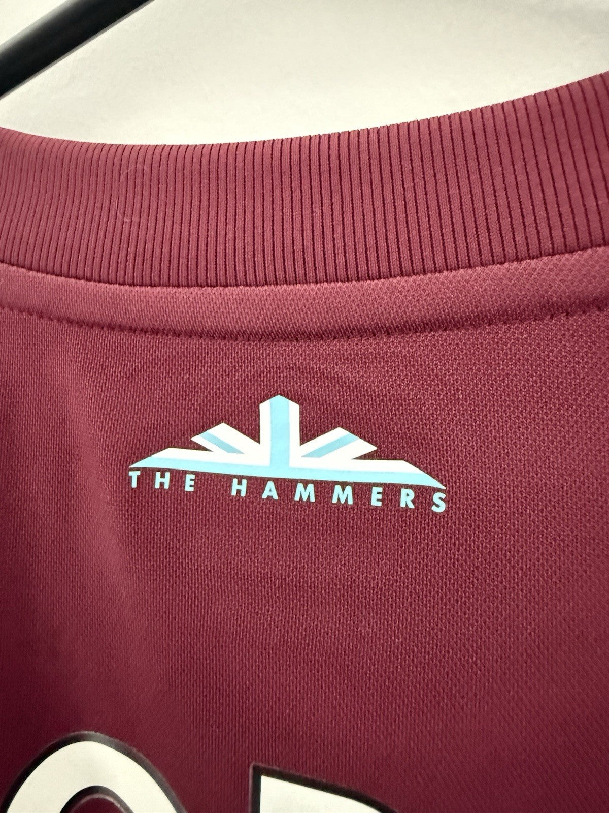 West Ham United Noble #16 2017/18 Medium Home Shirt Umbro Excellent Condition