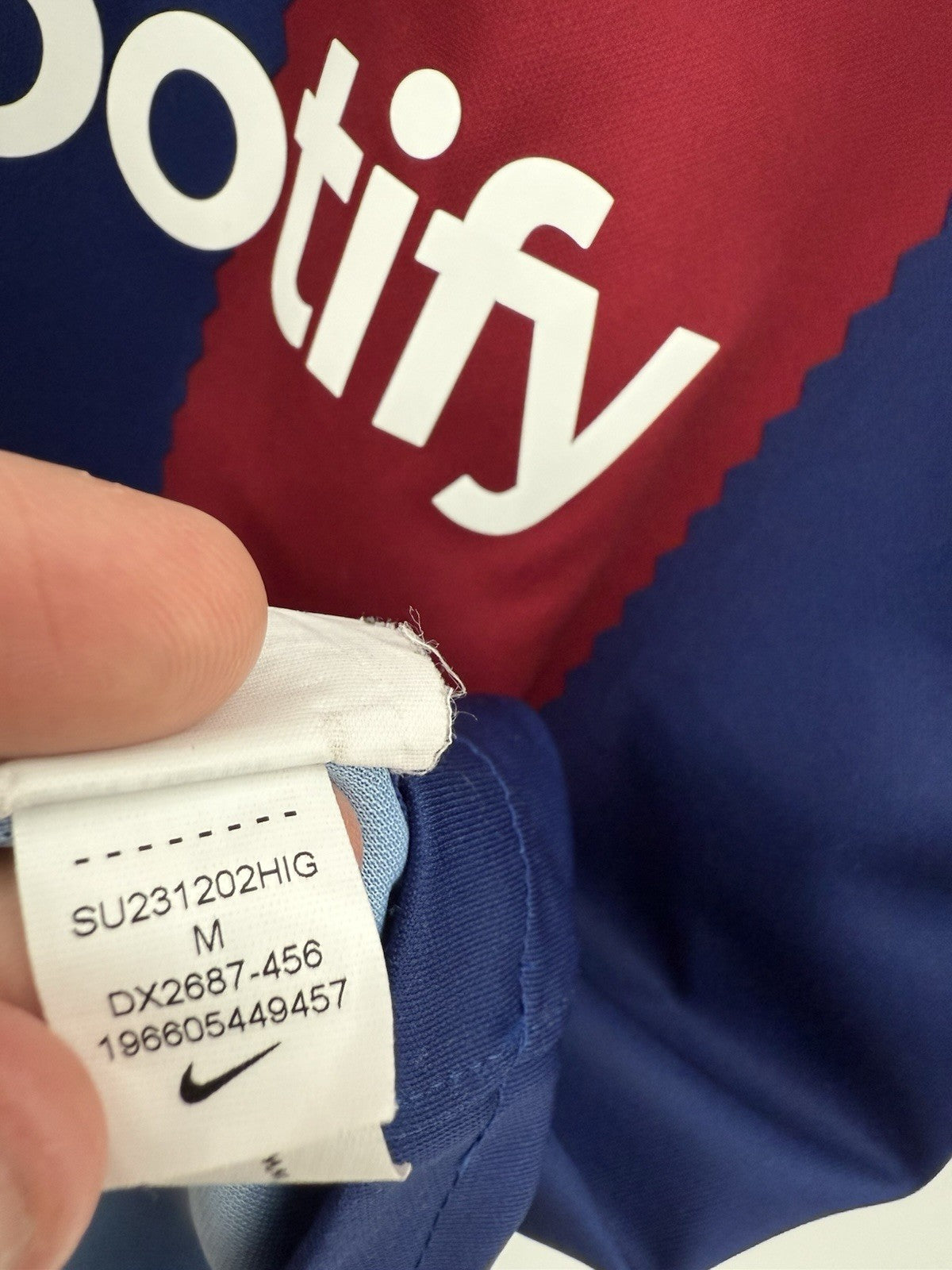 Barcelona Lewandowski #9 2023/24 Medium Home Shirt Excellent Conditio DX2687-456