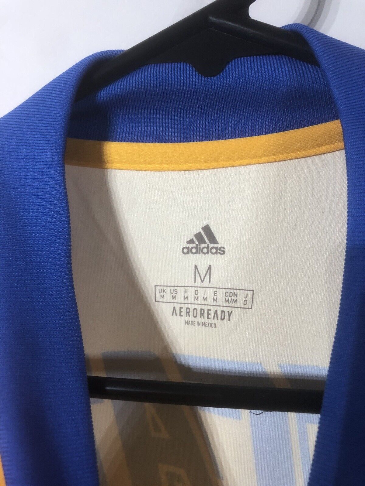 Tigres UANL Home Medium 2020/21 Football Shirt Adidas BNWT