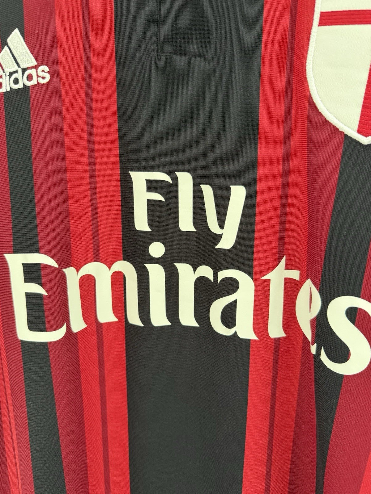 AC Milan 2014/15 Large Home Shirt Adidas Excellent Condition D87224