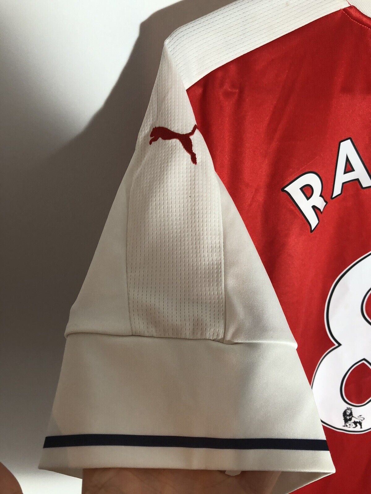 Ramsey #8 Arsenal 2016/17 Xl Home Shirt Puma Very Good Condition 749712