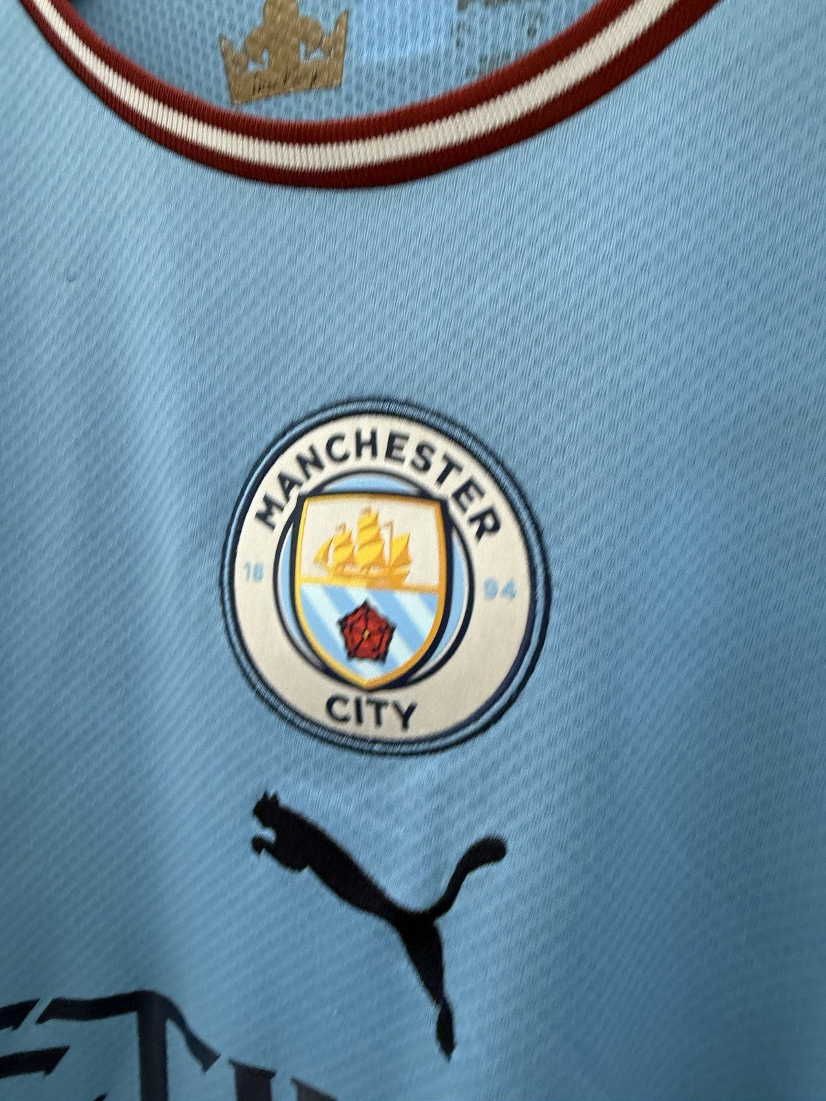Manchester City De Bruyne #17 2022/23 Large Home Excellent Condition 765710-01