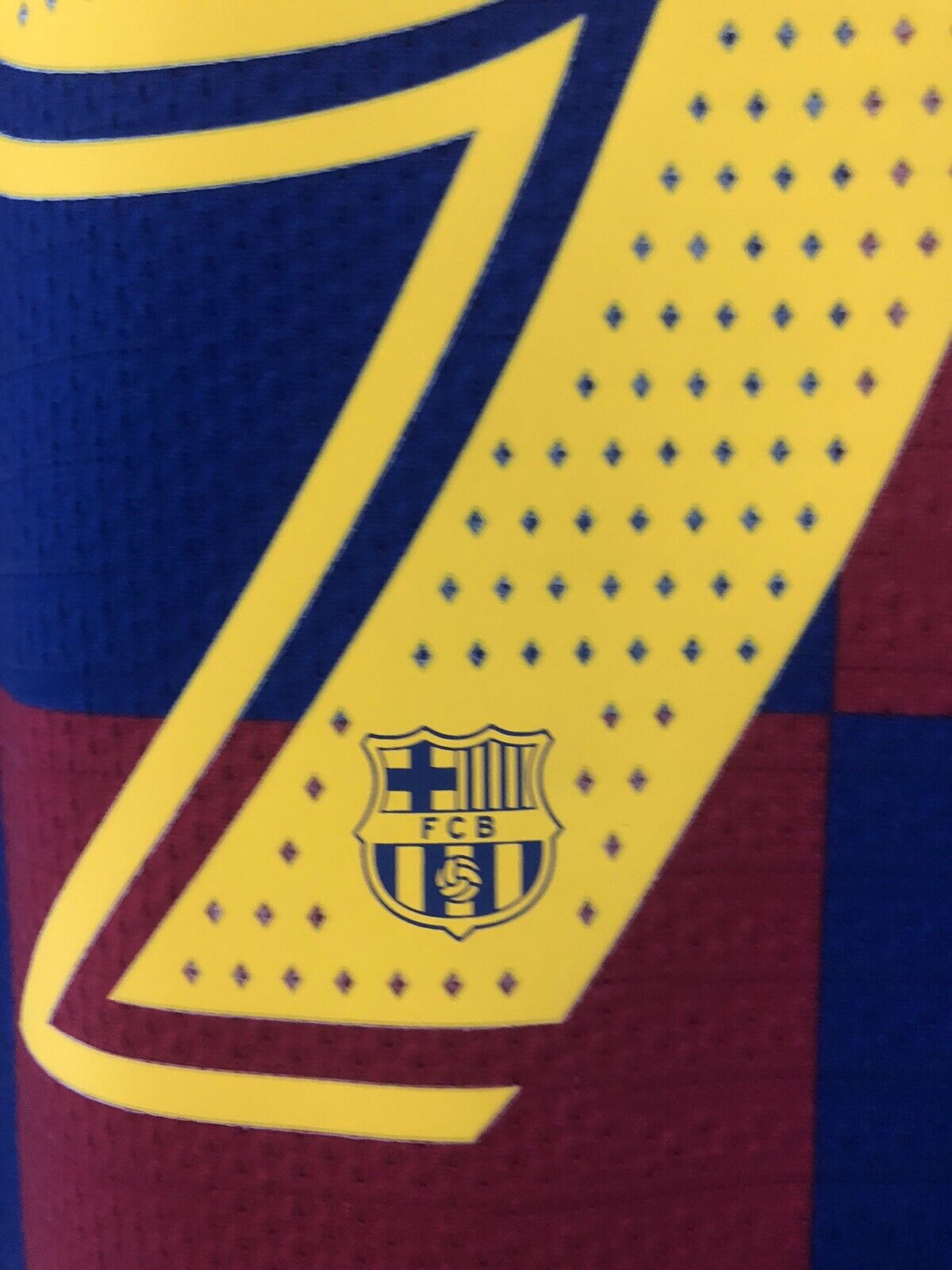 Suarez 9 Barcelona Vaporknit Medium 2019 20 Home Excellent Condition Aj5257 456