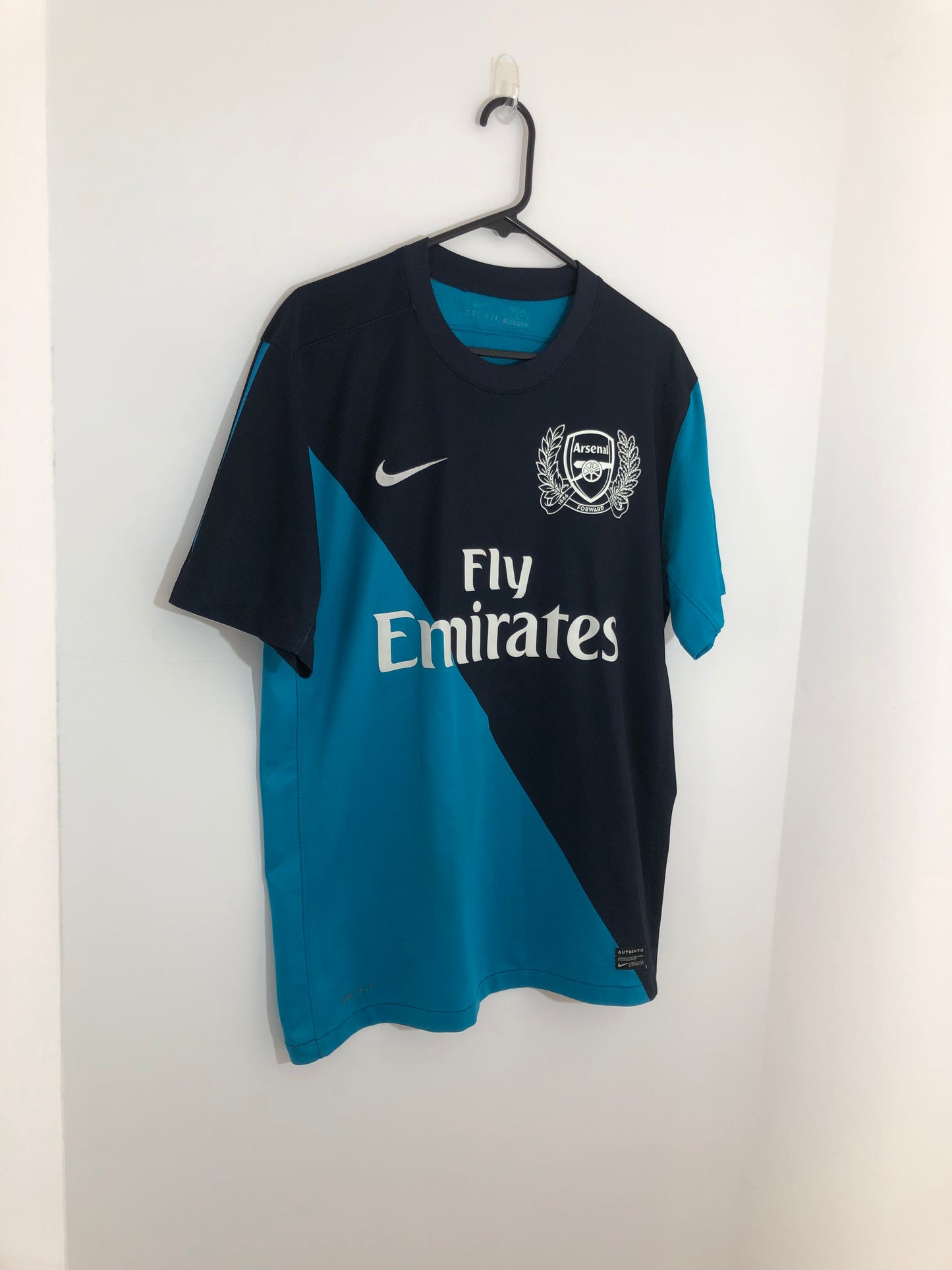 Arsenal 2011/12 Large Away Football Shirt Nike Excellent Condition 423983-472