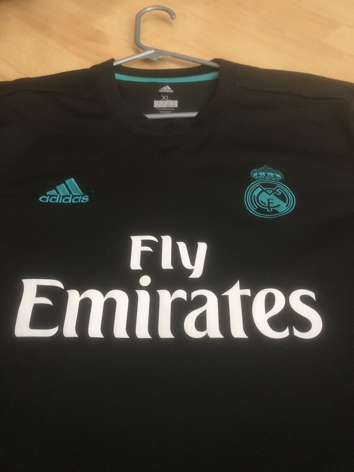 Ronaldo 7 Real Madrid 2017 18 Away Xl Shirt Adidas Excellent Condition BR3543