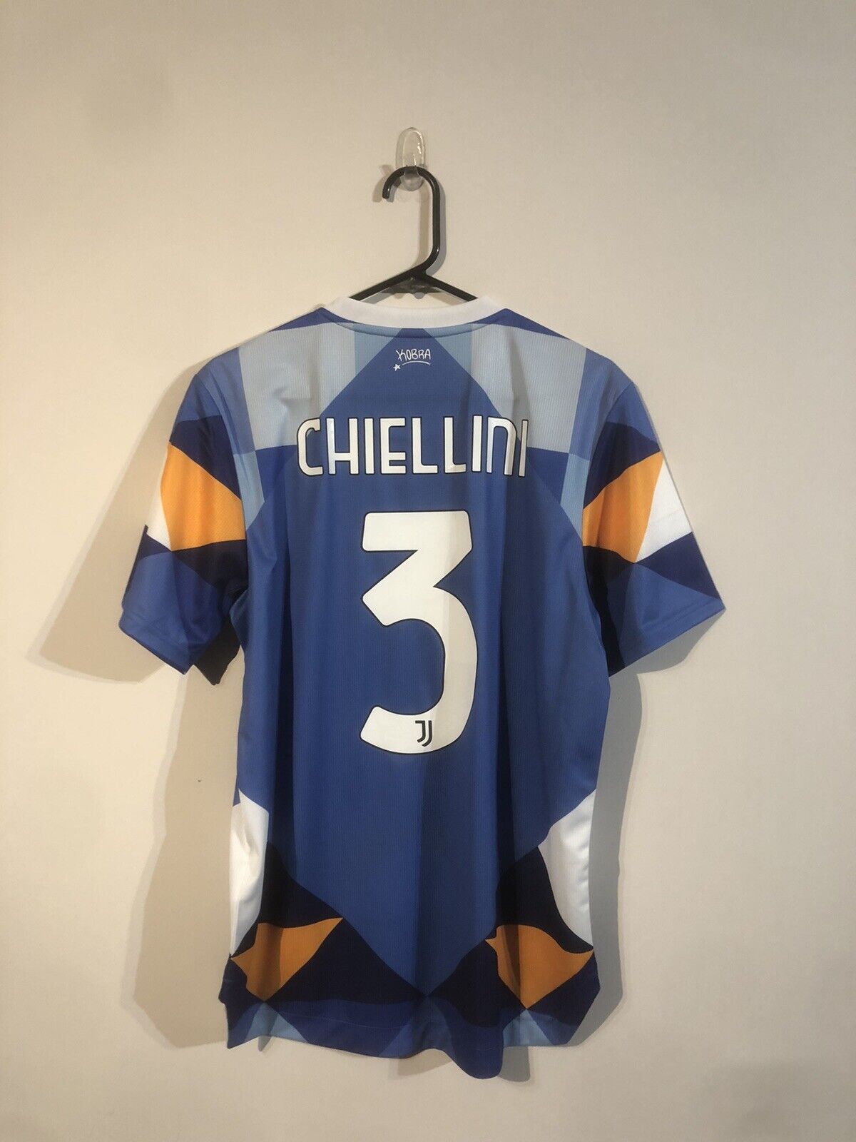 Chiellini #3 Juventus 2021/22 Medium 4th Football Shirt Adidas BNWT
