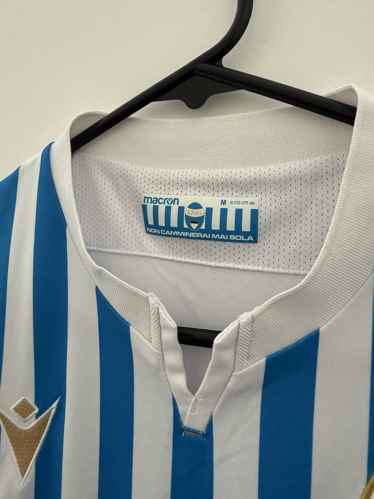 SPAL 2021/22 Medium Home Shirt Macron Excellent Condition