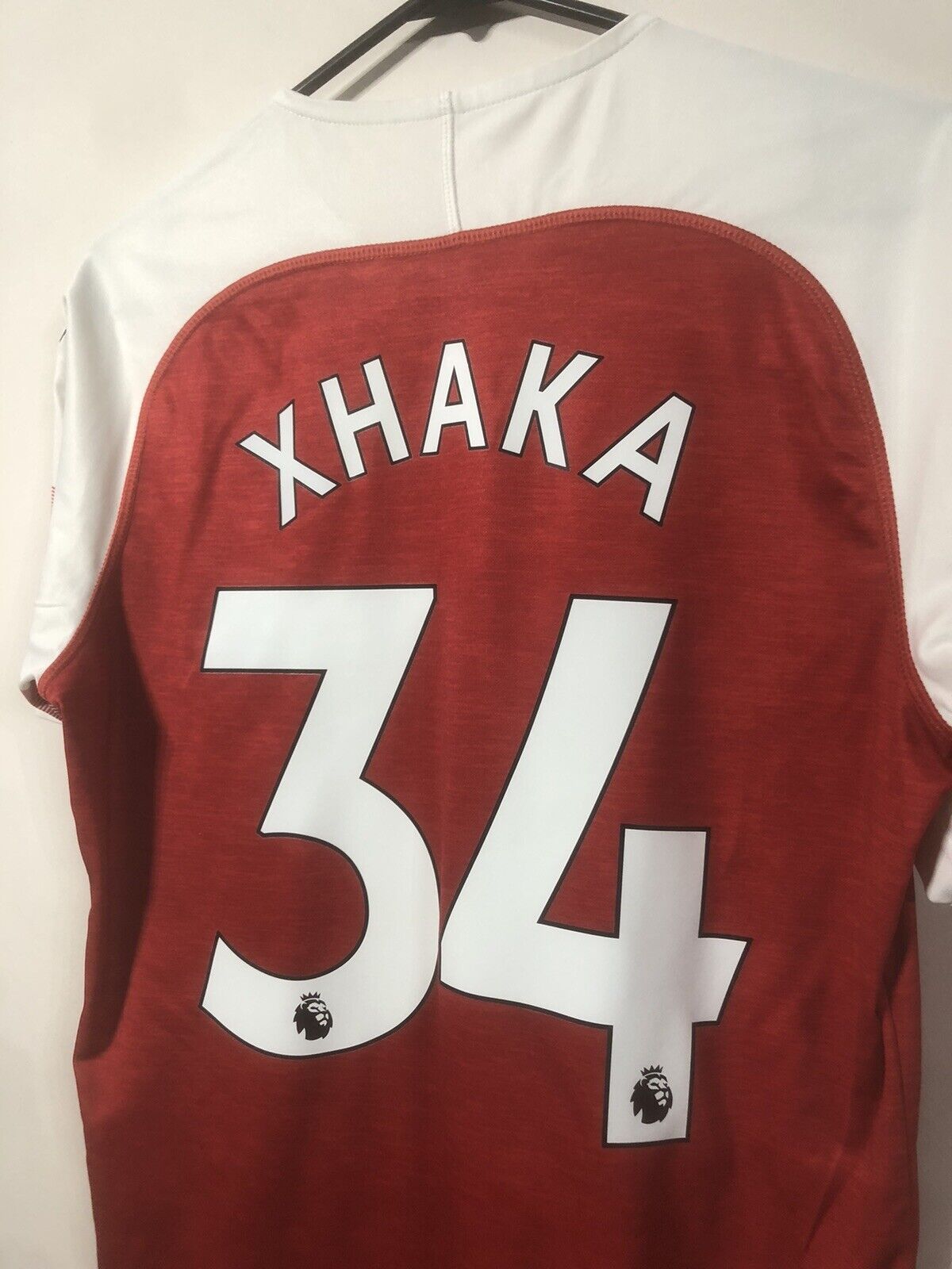 Xhaka #34 Arsenal 2018/19 Medium Home Shirt Puma Excellent Condition 753209-12