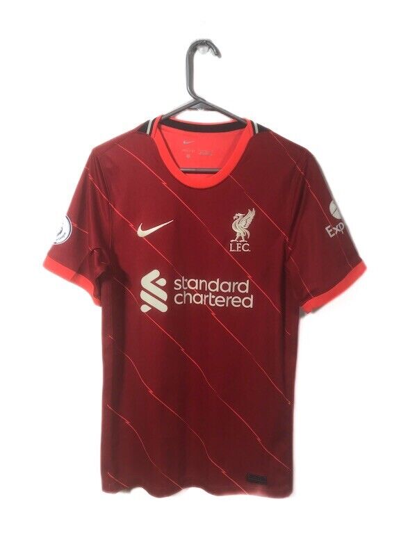 Virgil 4 Liverpool Small 2021 22 Home Shirt Nike Excellent Condition Db2560 688