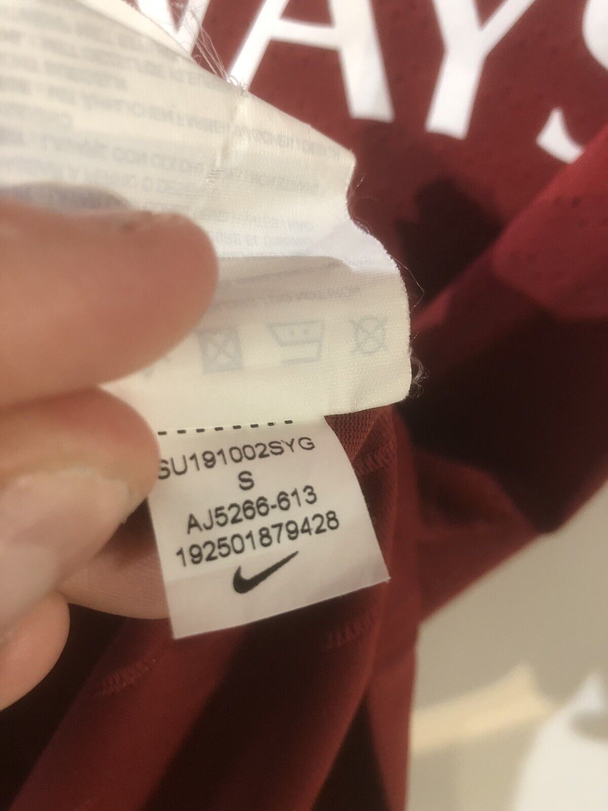 Pellegrini #7 AS Roma Vaporknit Tokidoki Home 2019/20 Small Shirt Mint Condition