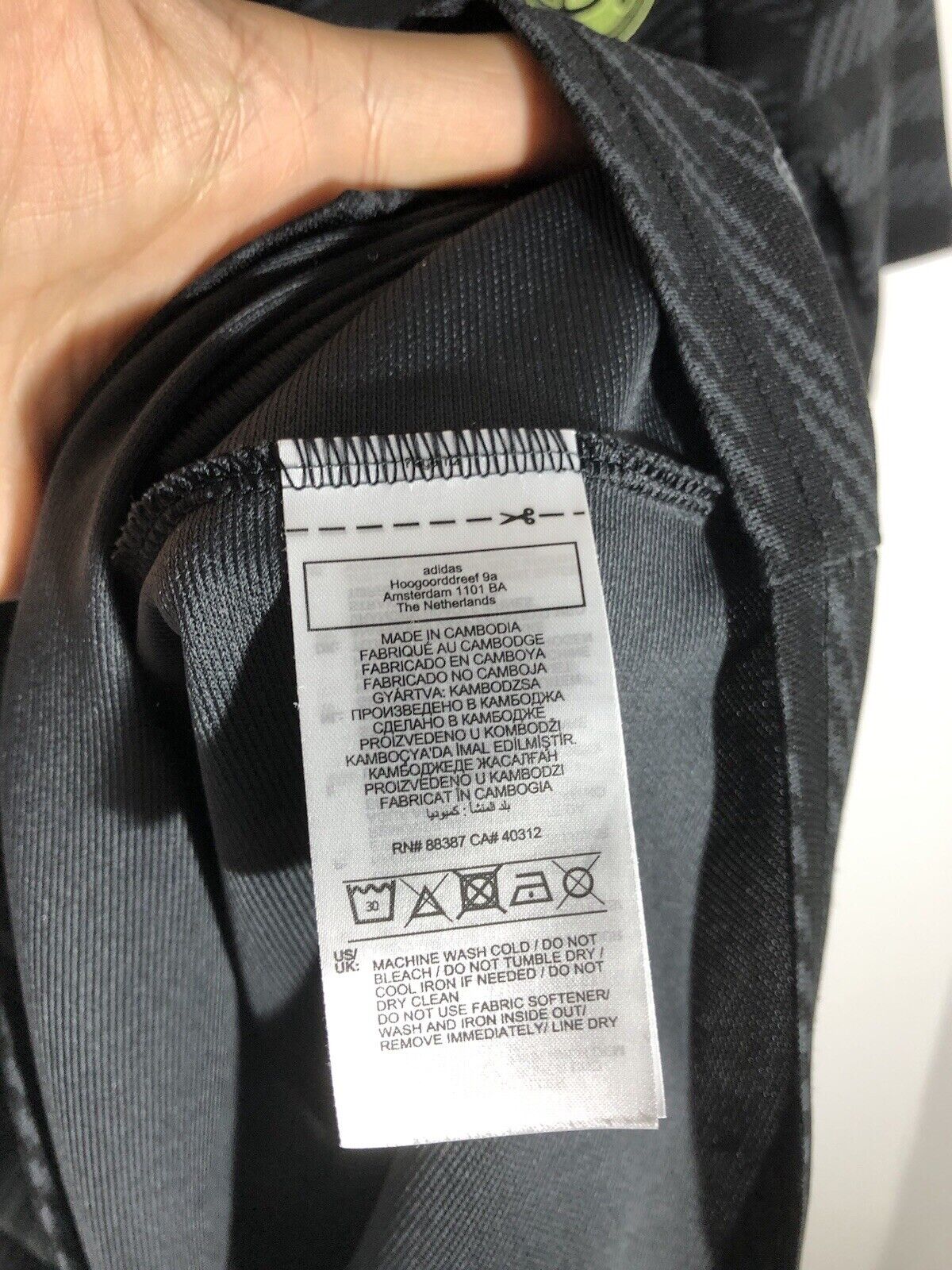 Kroos 8 Real Madrid 2022 23 3rd Xl Shirt Adidas Excellent Condition Hi1656