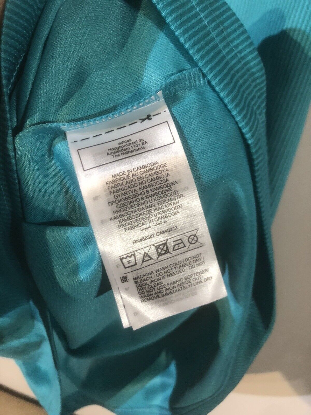 Hazard #7 Real Madrid 2021/22 Medium 3rd Shirt Excellent Condition